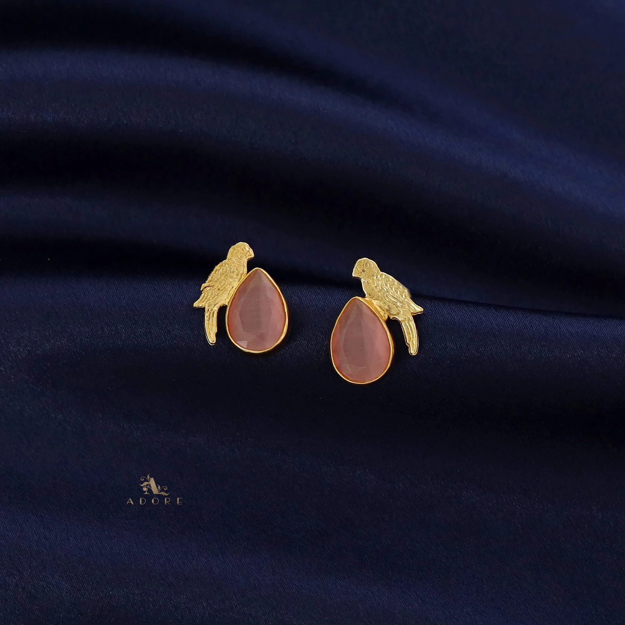 Lorna Glossy Drop Bird Earring - Image 32