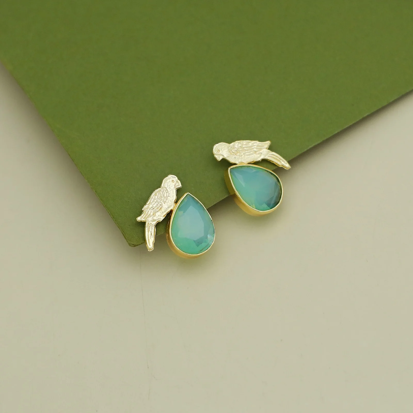 Lorna Glossy Drop Bird Earring - Image 39