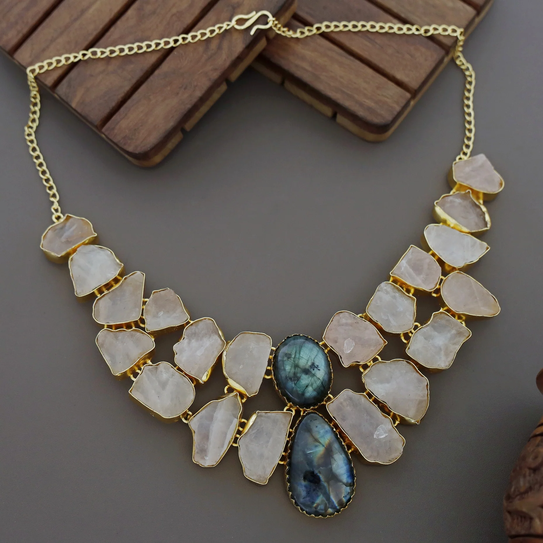 Loxley Raw Stone Neckpiece - Image 3