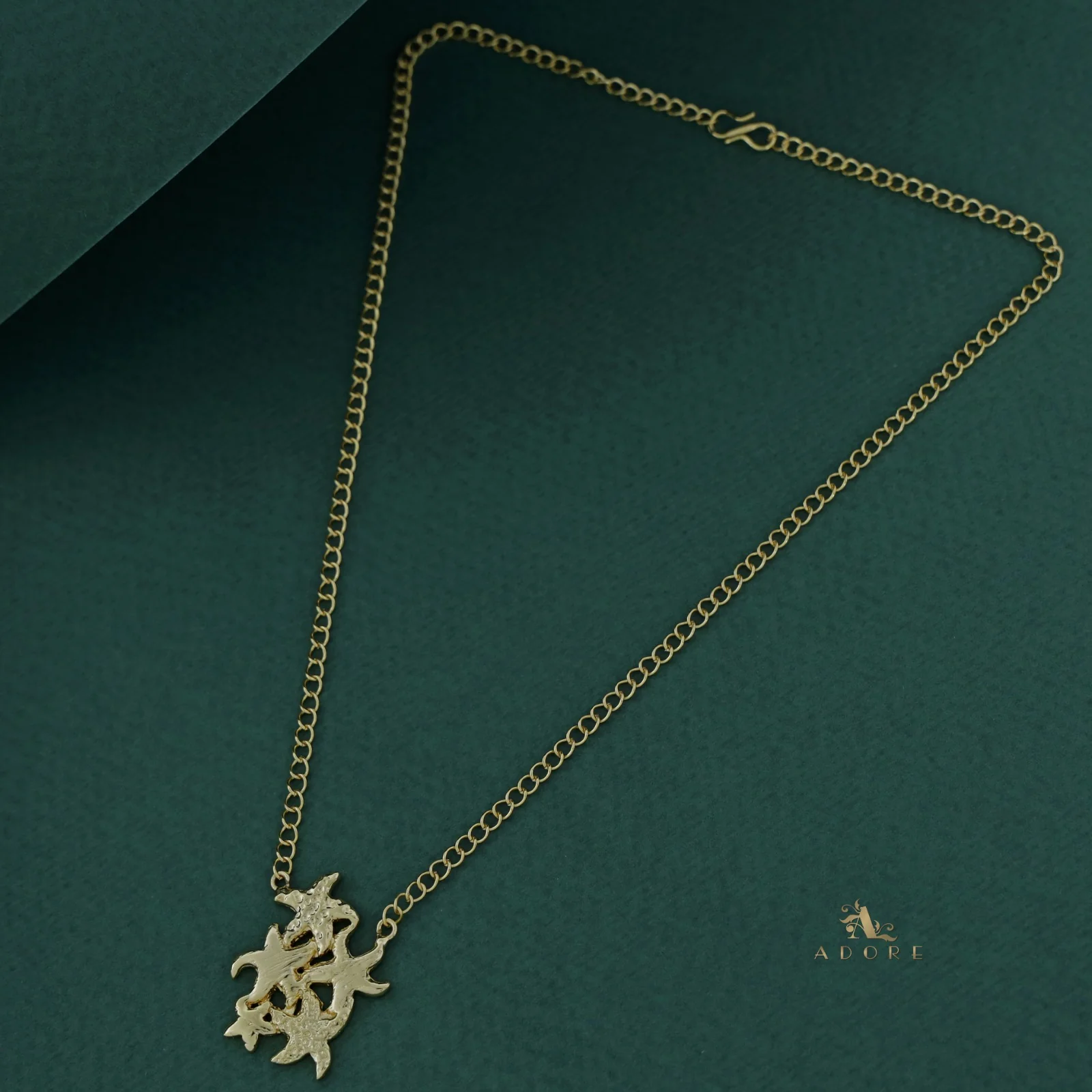 Golden Star Fish Neckpiece - Image 3