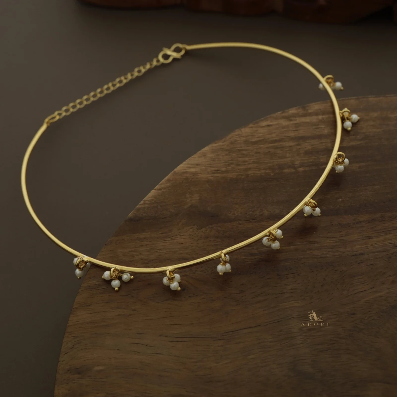 Lysander Pearl Neck Cuff - Image 3