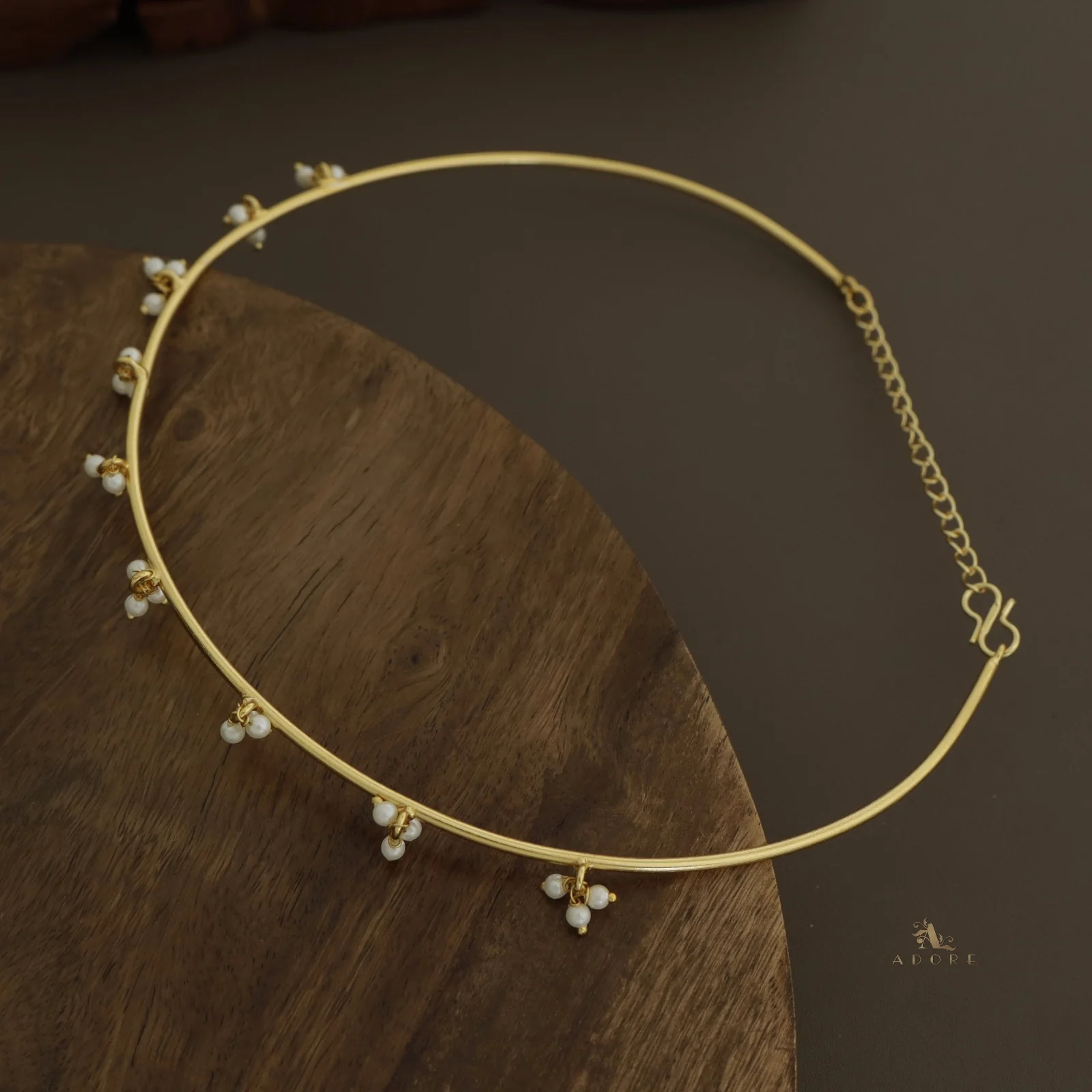 Lysander Pearl Neck Cuff - Image 5