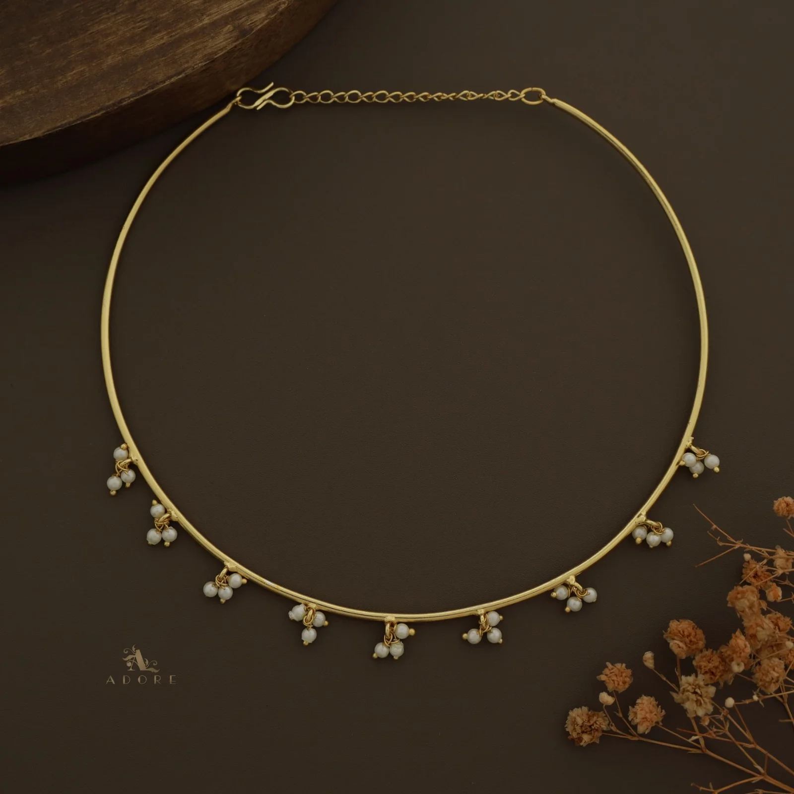 Lysander Pearl Neck Cuff - Image 7