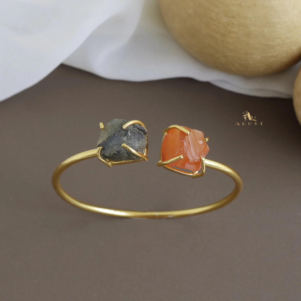 Mabel Eminent Raw Stone Bracelet (Colour Option) - Image 2