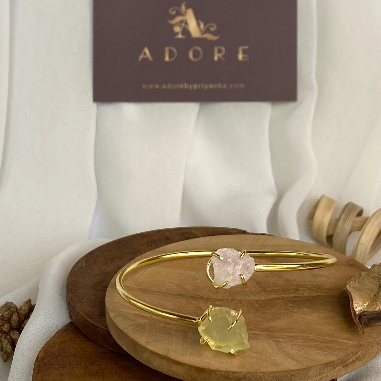 Mabel Eminent Raw Stone Bracelet (Colour Option) - Image 27