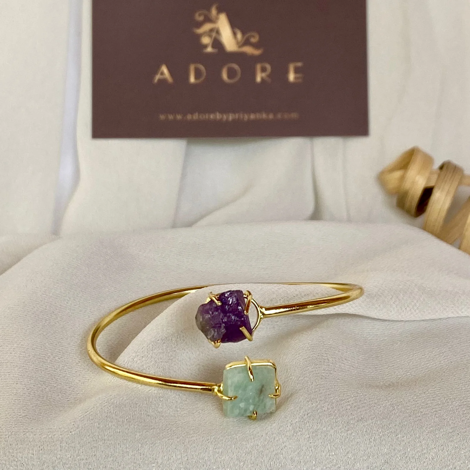 Mabel Eminent Raw Stone Bracelet (Colour Option) - Image 29