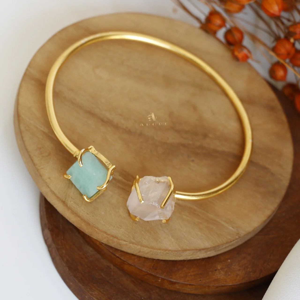 Mabel Eminent Raw Stone Bracelet (Colour Option) - Image 3