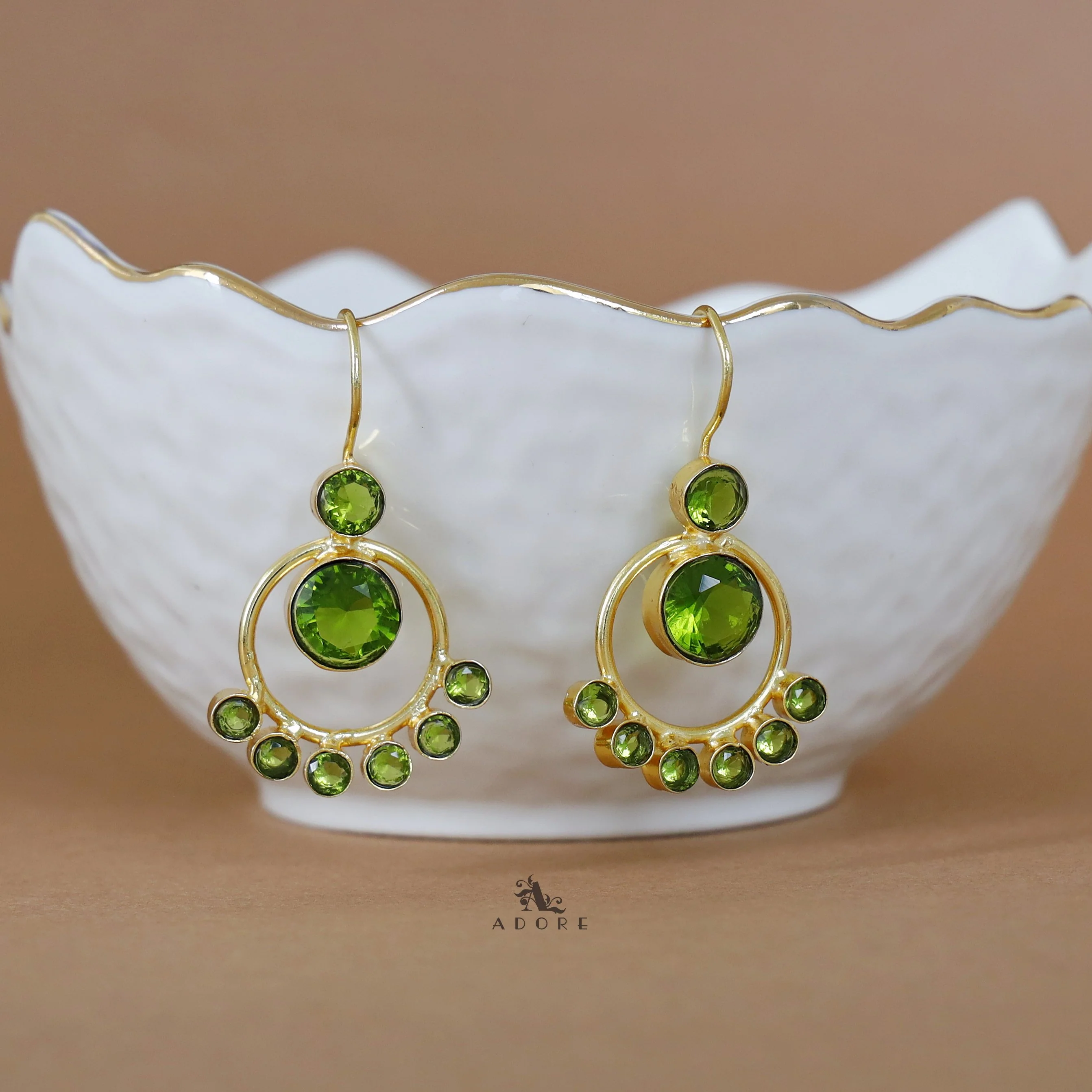 Mariam Glossy Circle Drop - Image 2