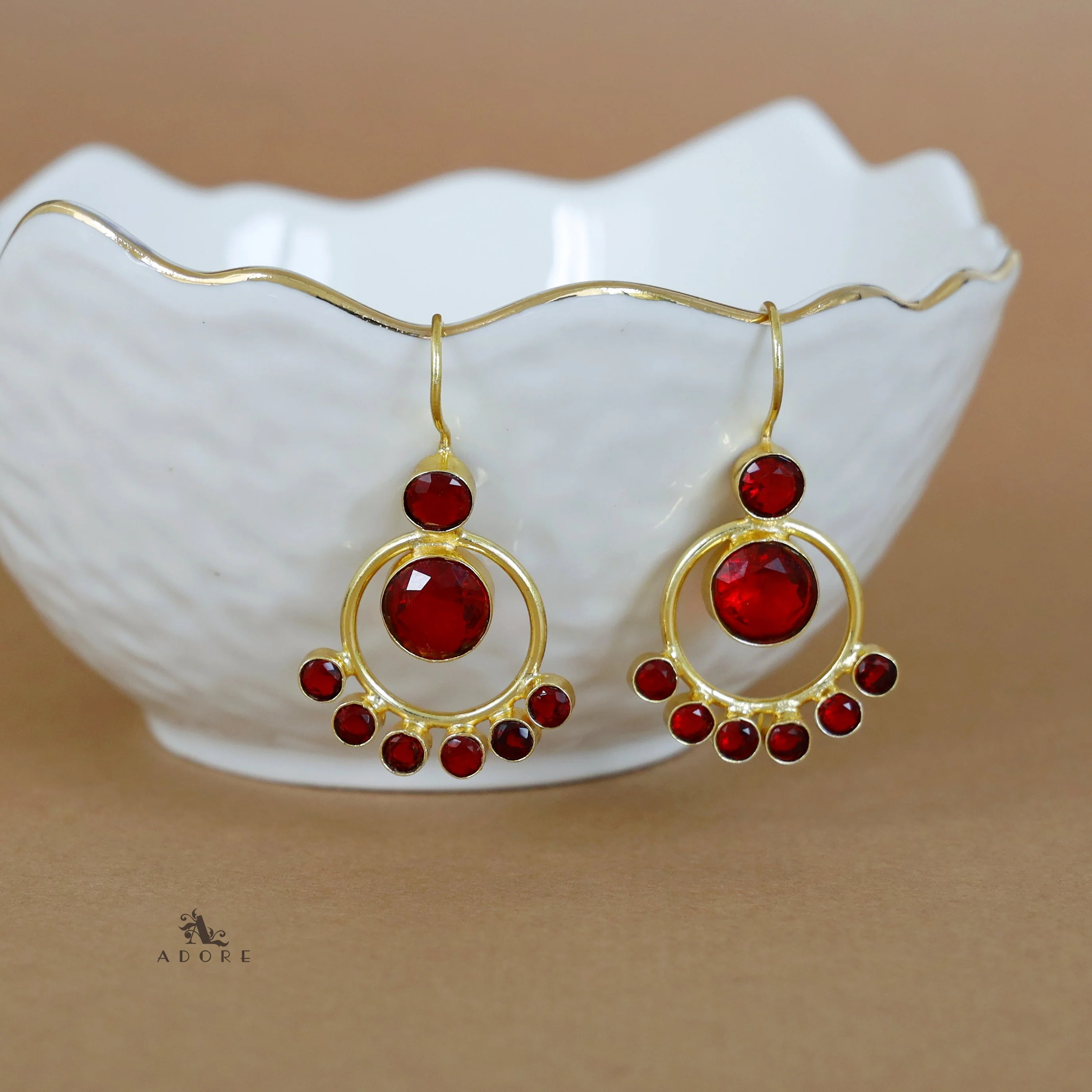 Mariam Glossy Circle Drop - Image 3