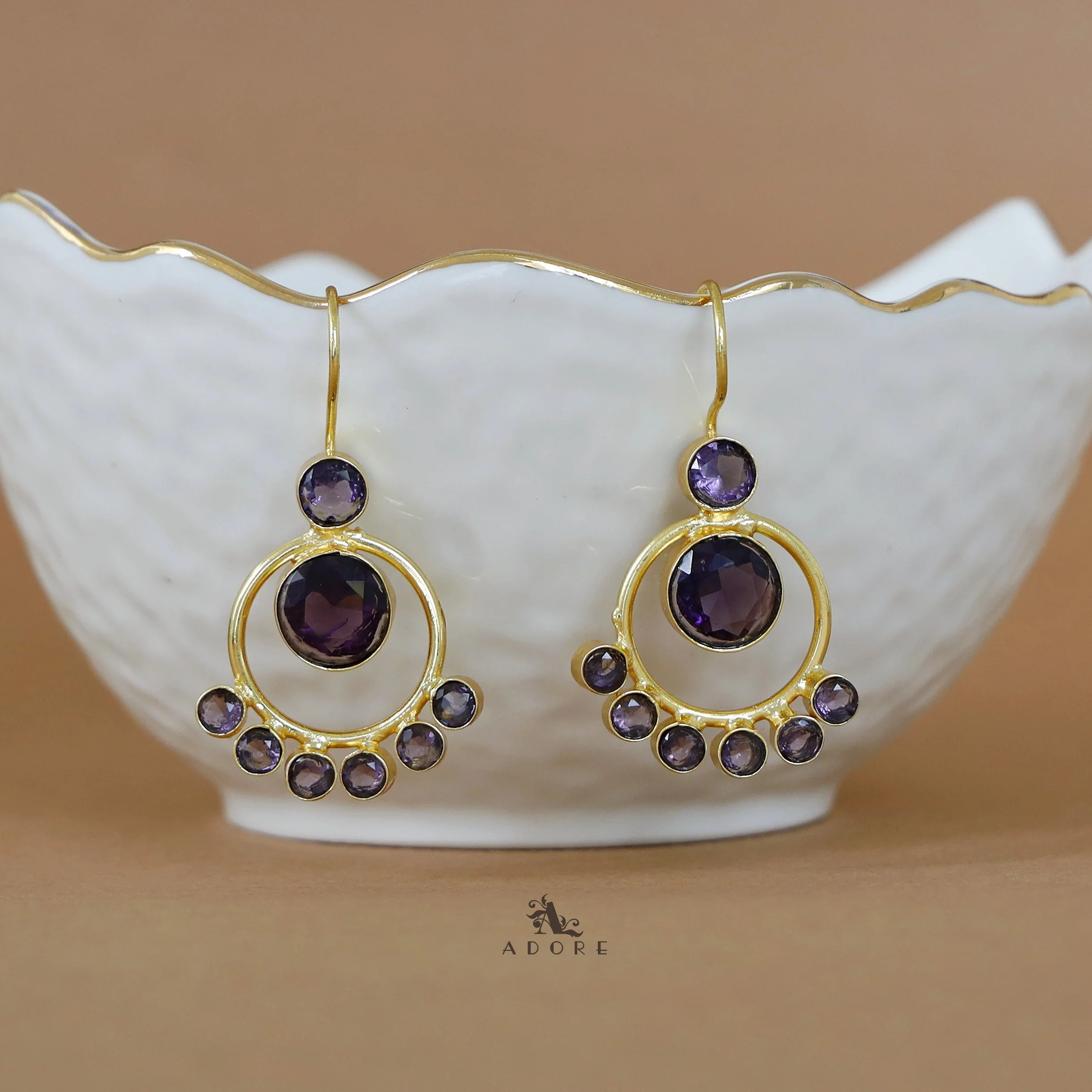 Mariam Glossy Circle Drop - Image 4