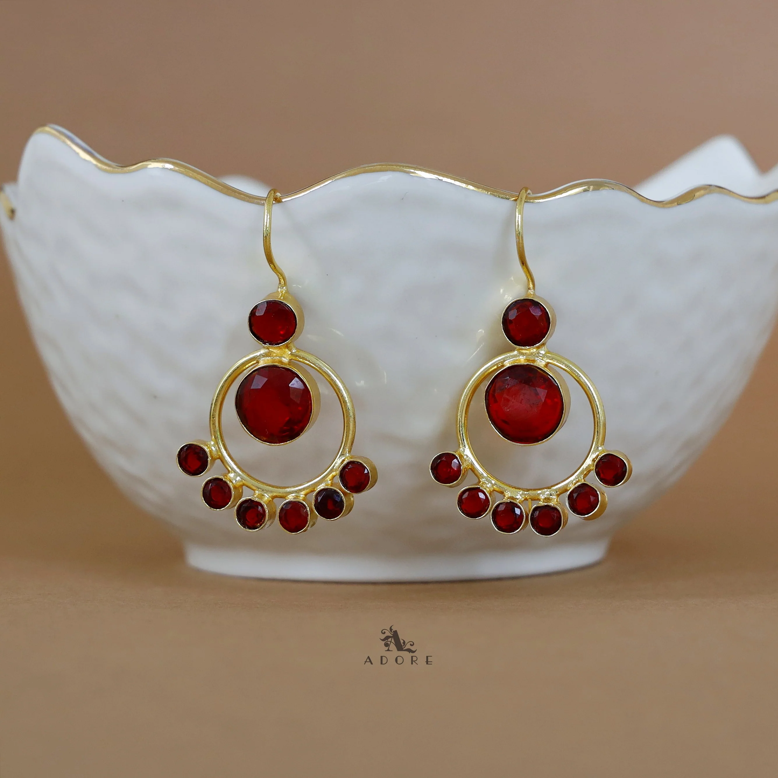 Mariam Glossy Circle Drop - Image 8