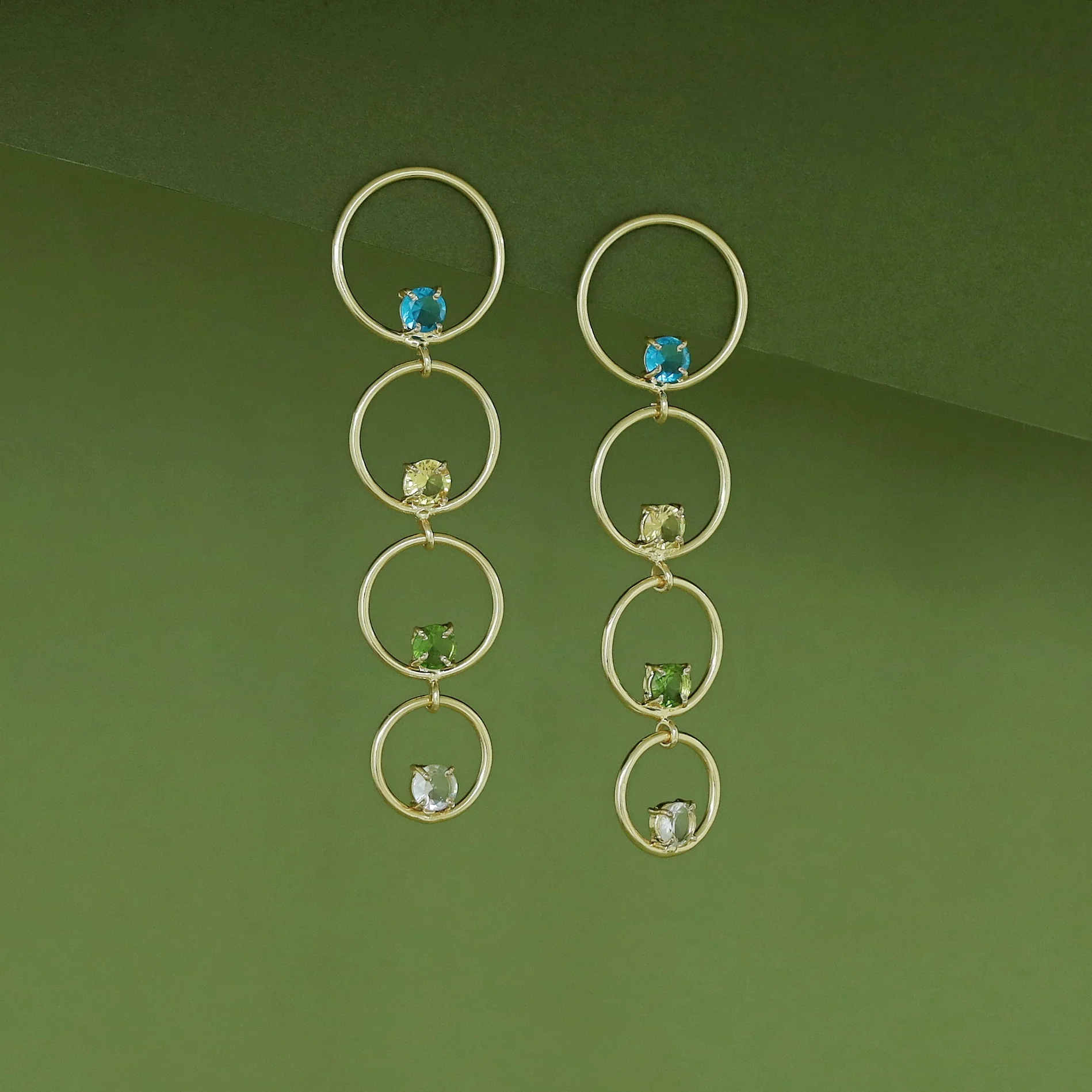 Zaya Tetra Glossy Pearl Earring - Image 7
