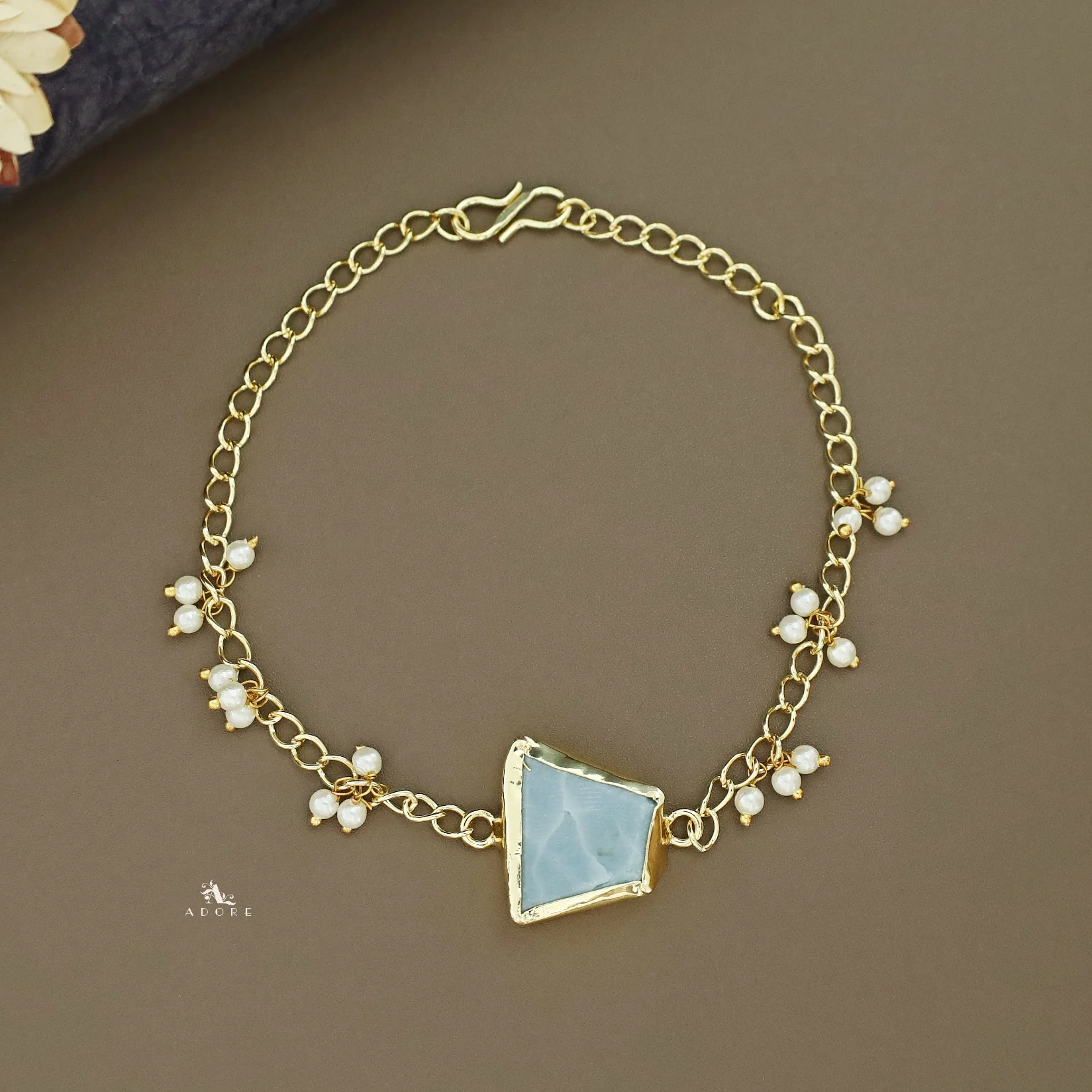 Marsha Raw Stone Pearl Bracelet - Image 18