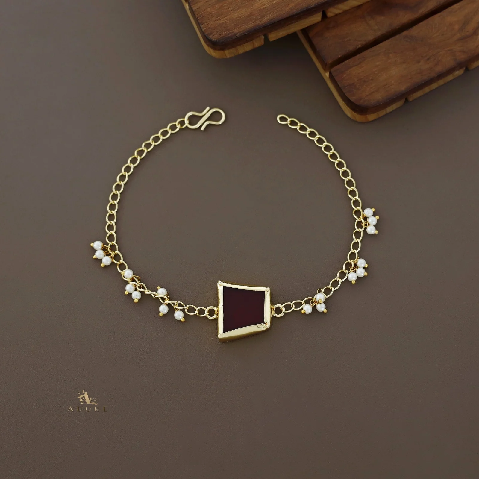 Marsha Raw Stone Pearl Bracelet - Image 19