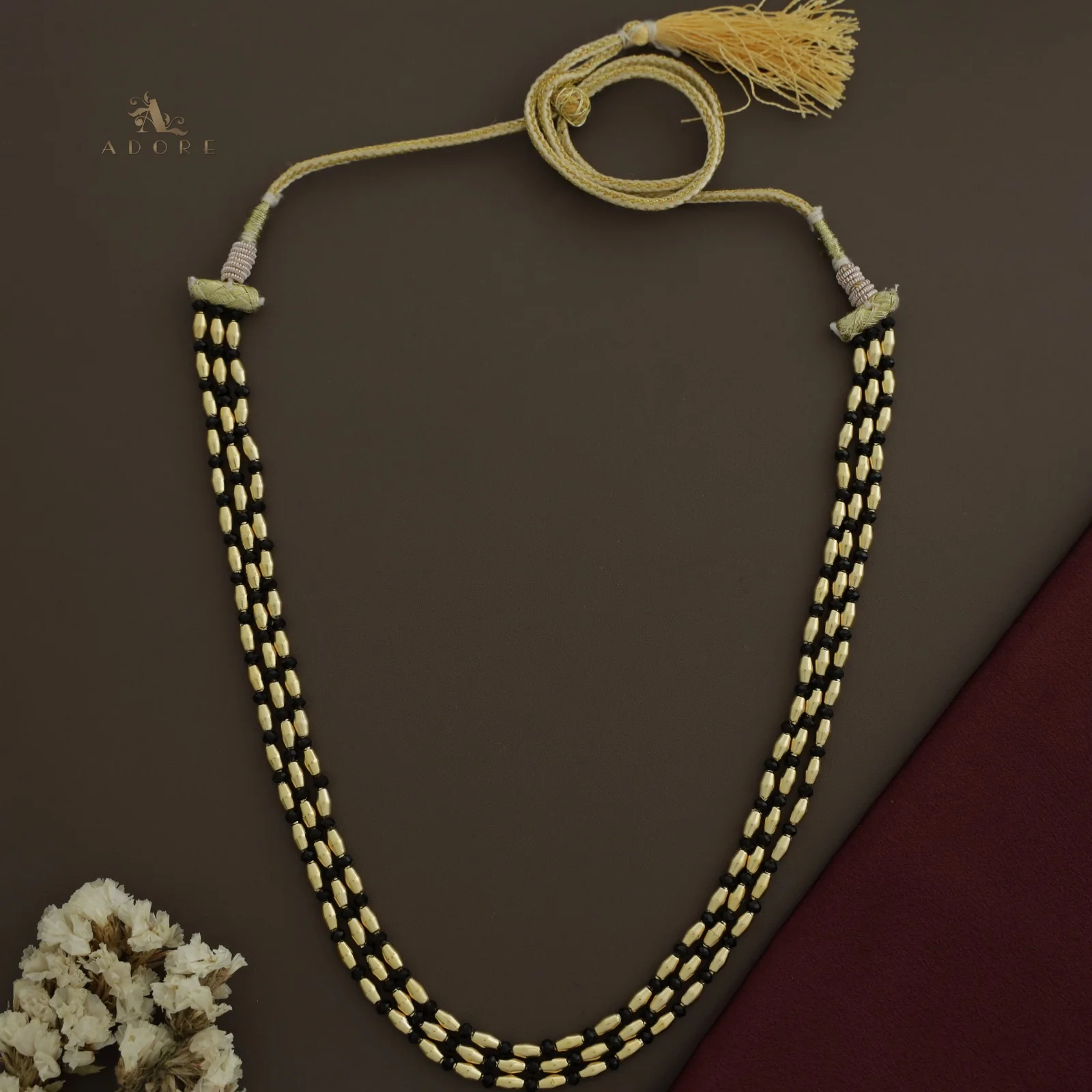 Maryse Dholki 3 Layer Neckpiece - Image 4