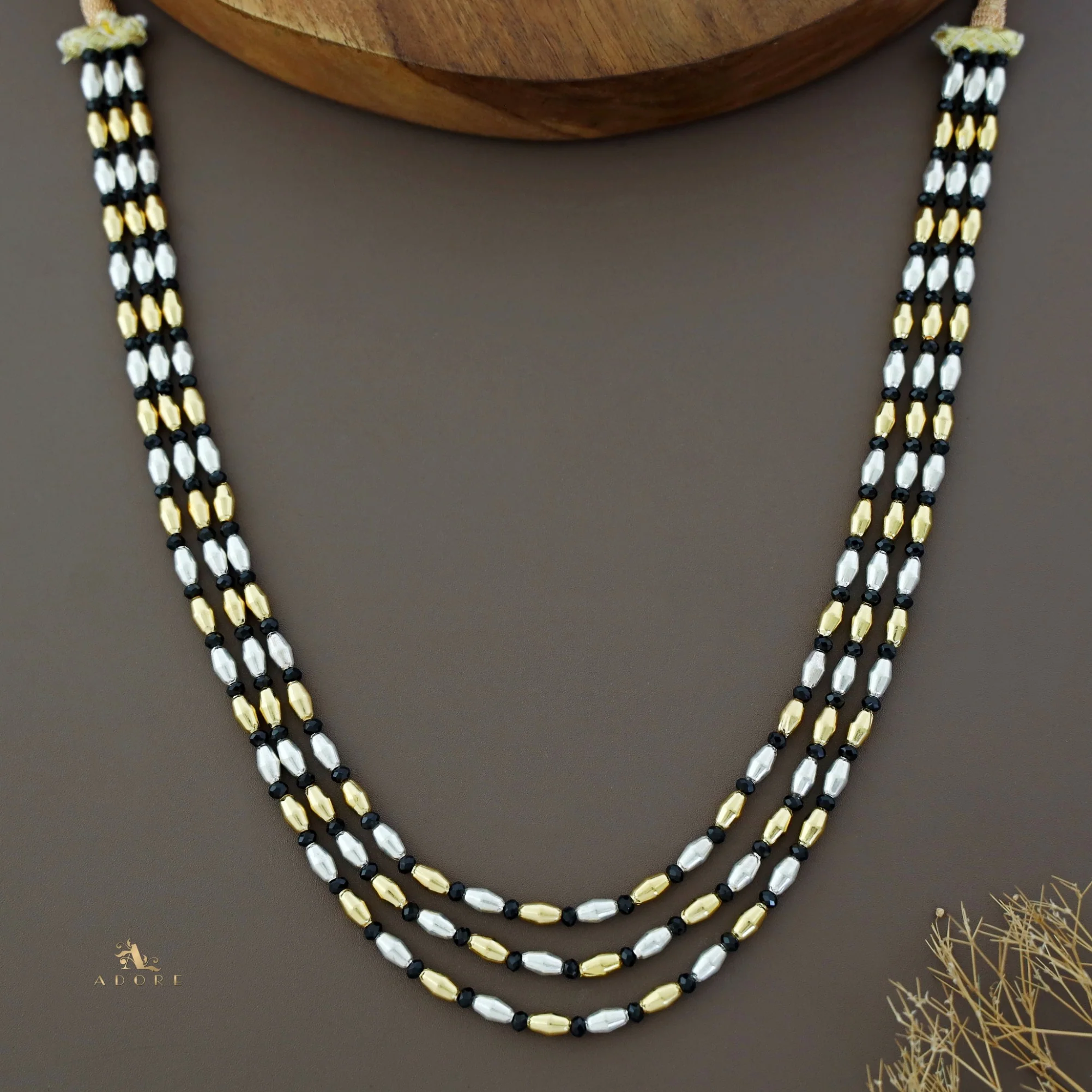 Maryse Dholki 3 Layer Neckpiece - Image 6