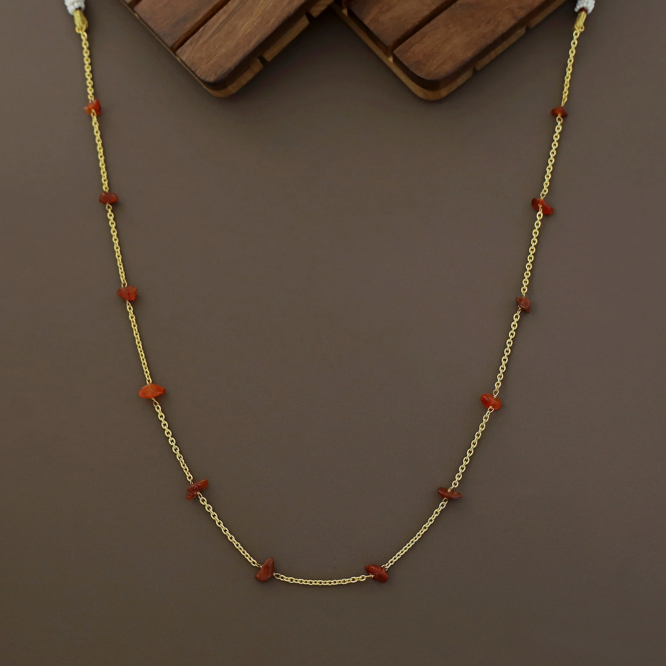 Mawar 12 Stone Short Neckpiece - Image 16