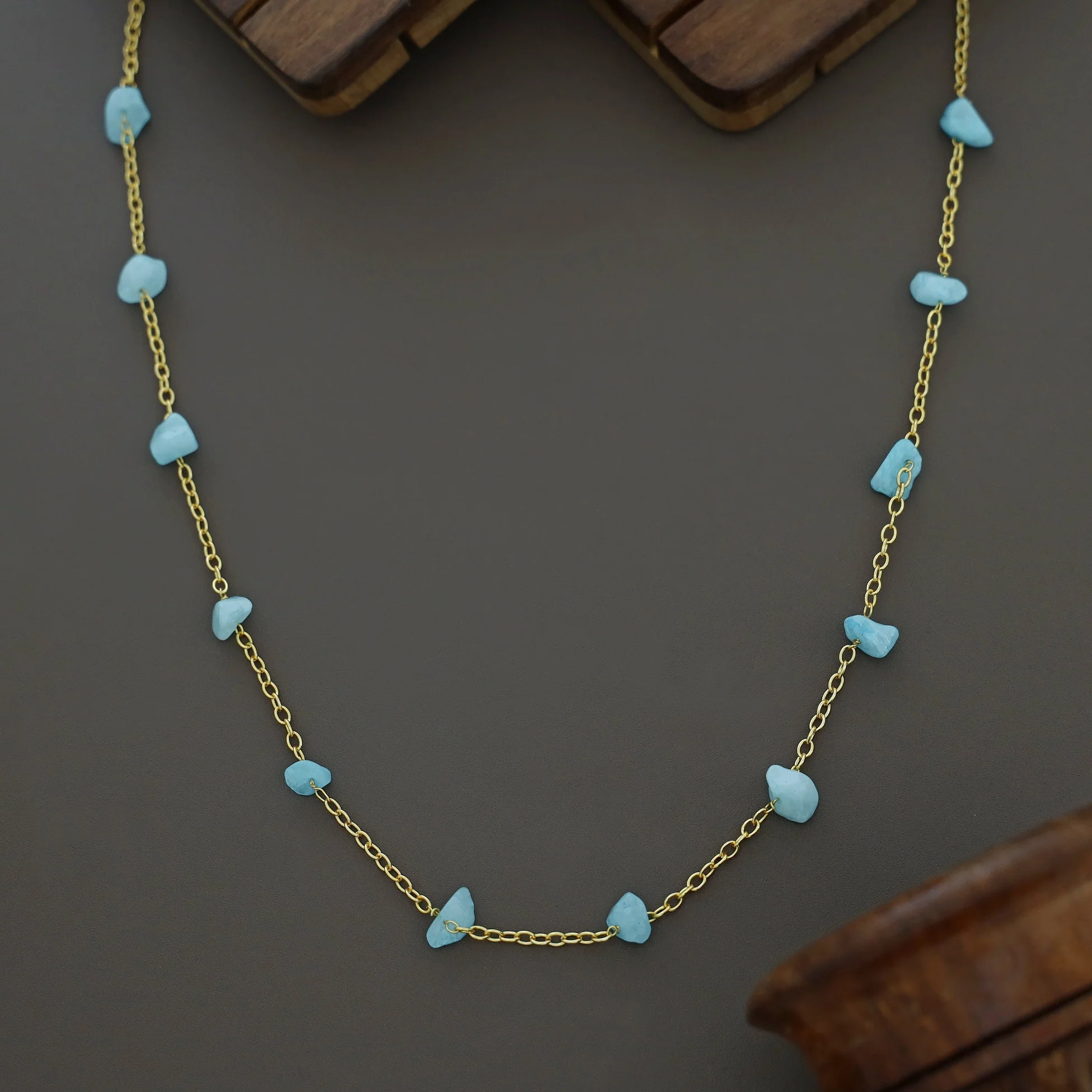 Mawar 12 Stone Short Neckpiece - Image 19