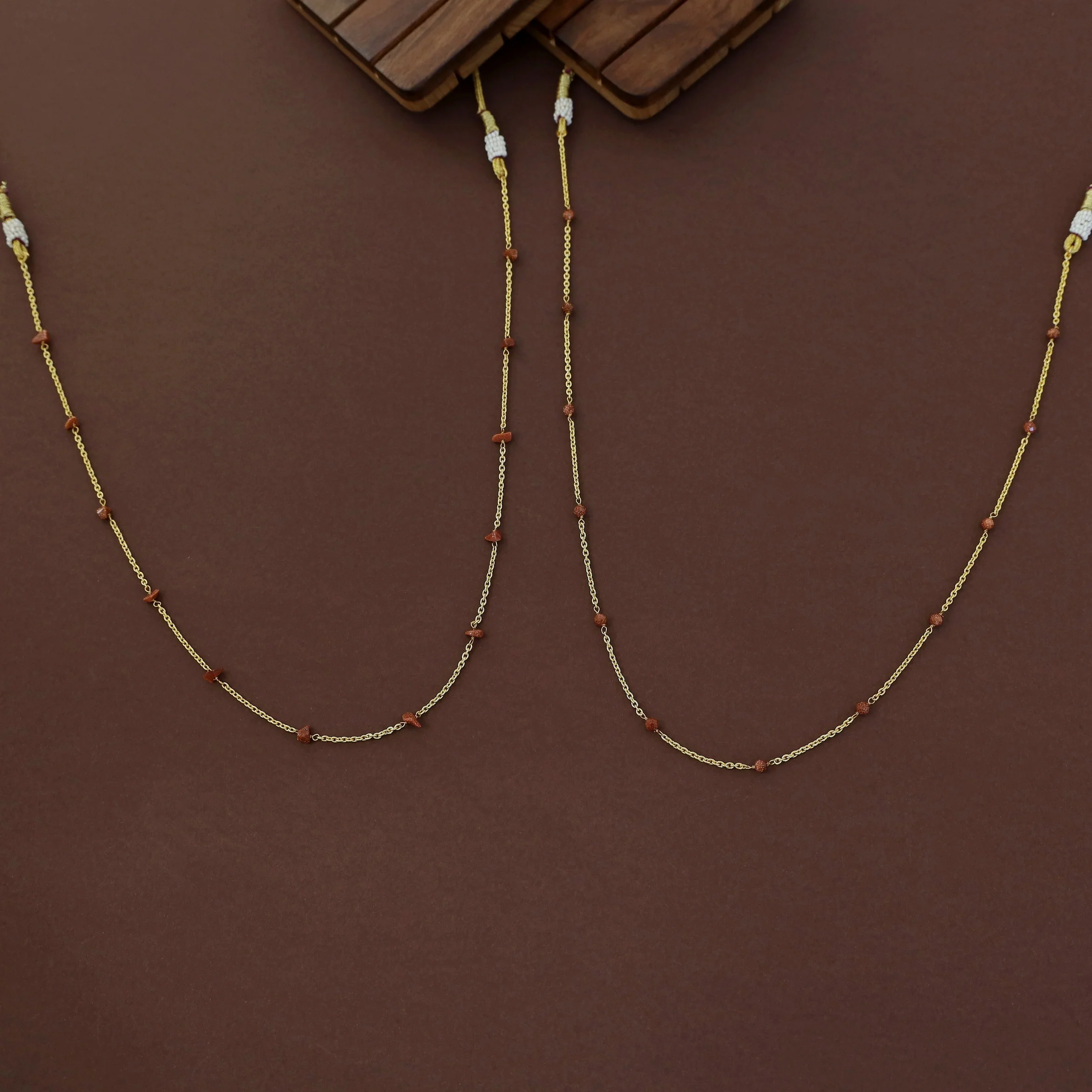 Mawar 12 Stone Short Neckpiece - Image 3