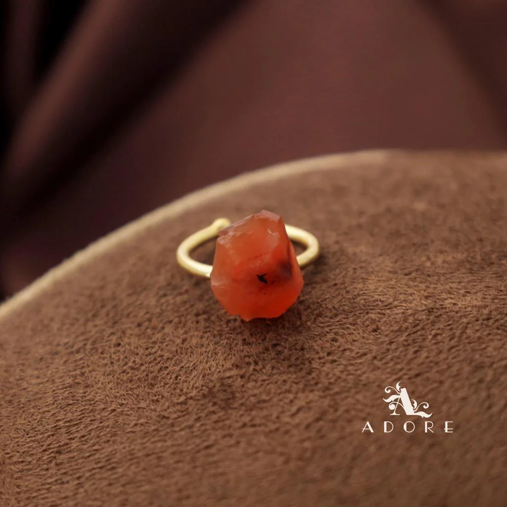 Mawar Raw Stone Ring - Image 2