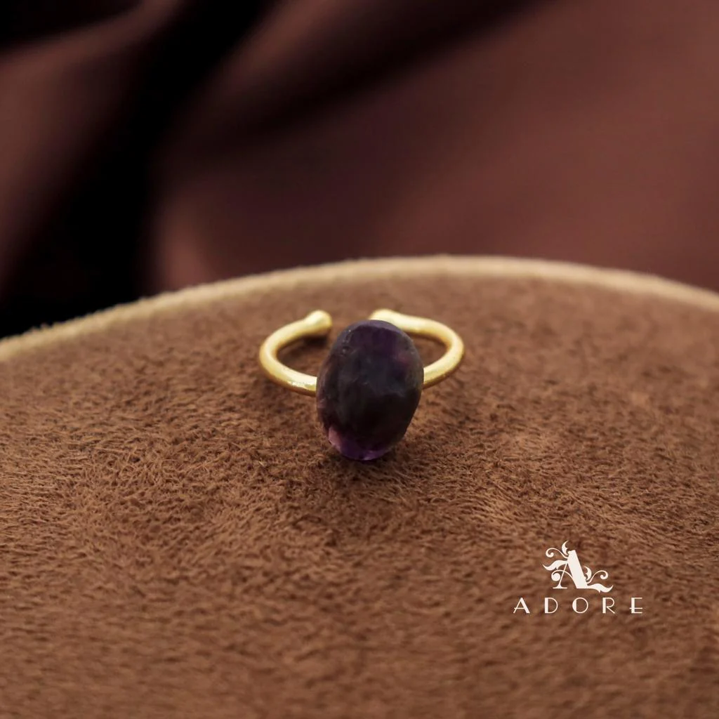 Mawar Raw Stone Ring - Image 3