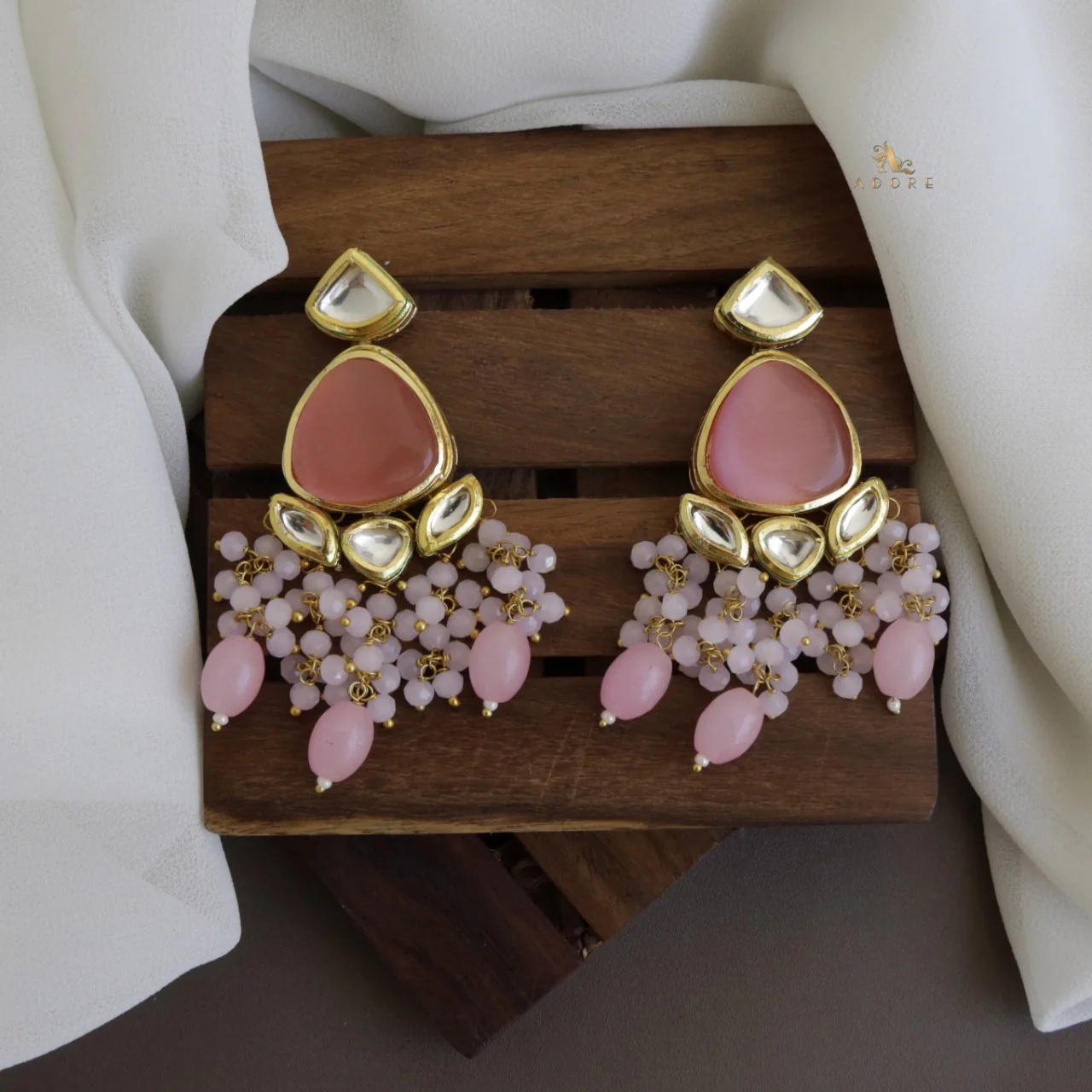 Mehanaz Kundan Choker With Earring - Image 8