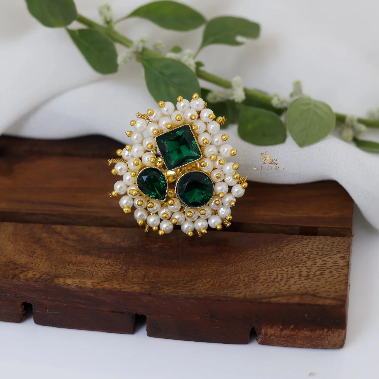 Melinsa Cluster Pearl Ring - Image 6