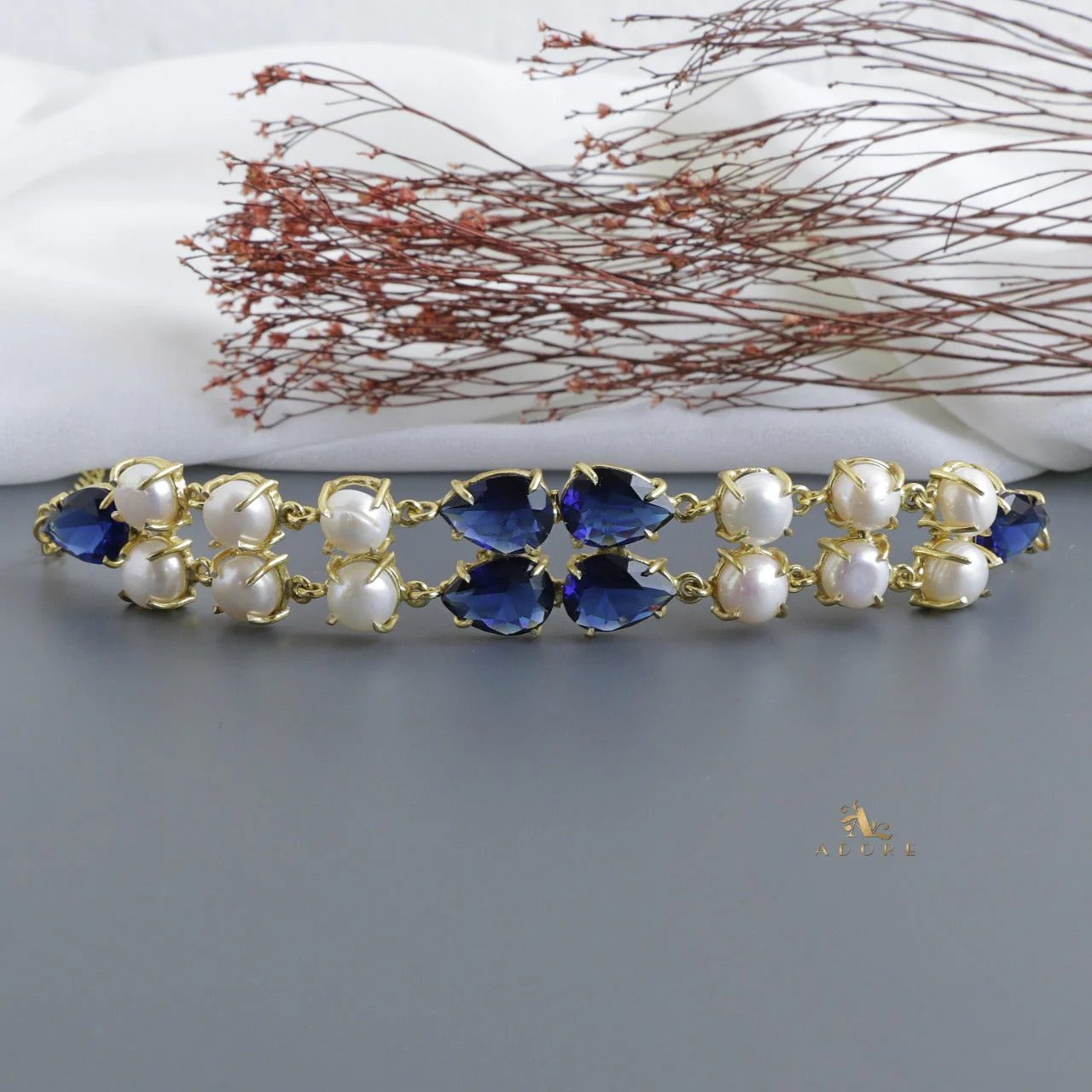 Melvina Glossy + Fresh Water Pearl Choker - Image 8