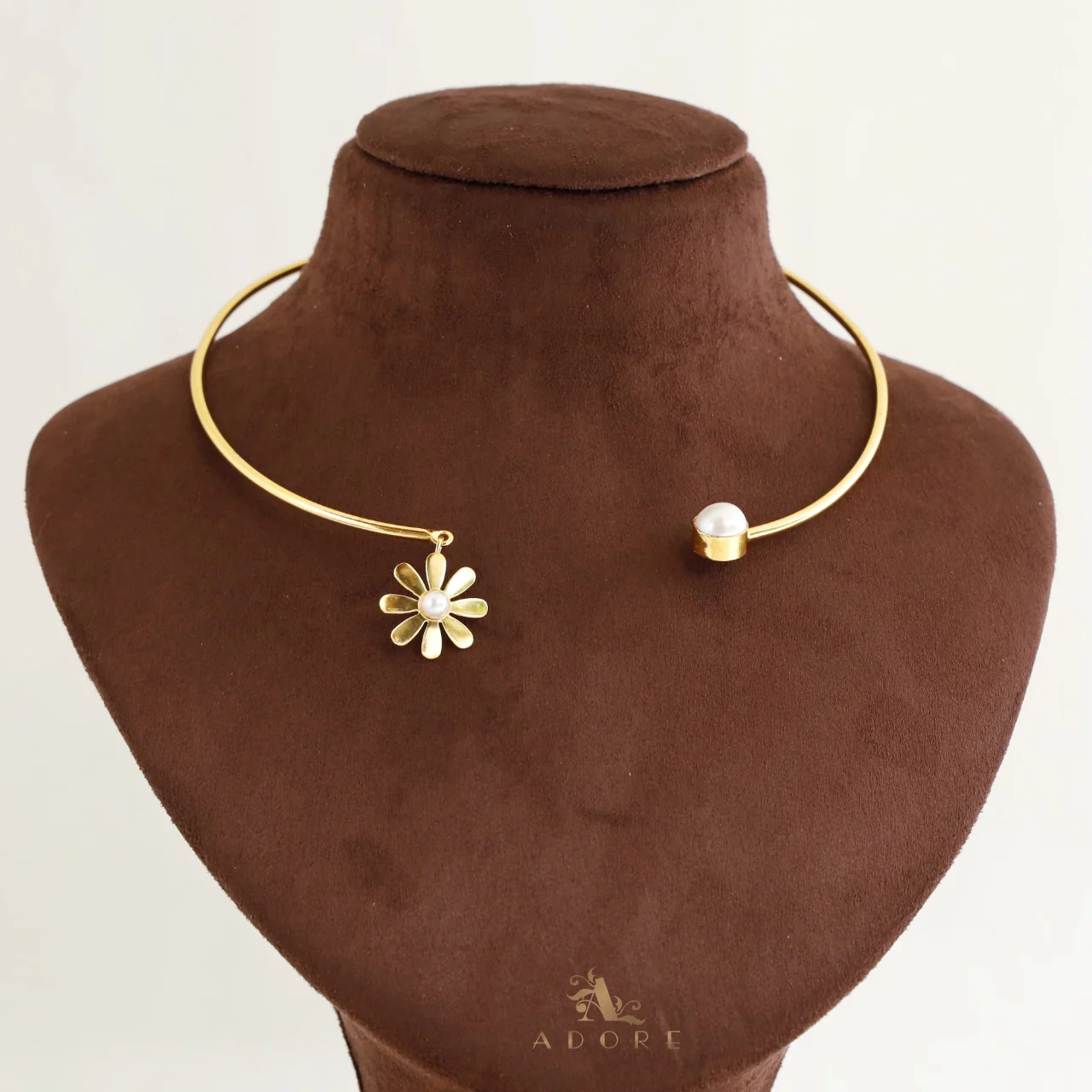 Midhila Pearl Open Neck Cuff - Image 3