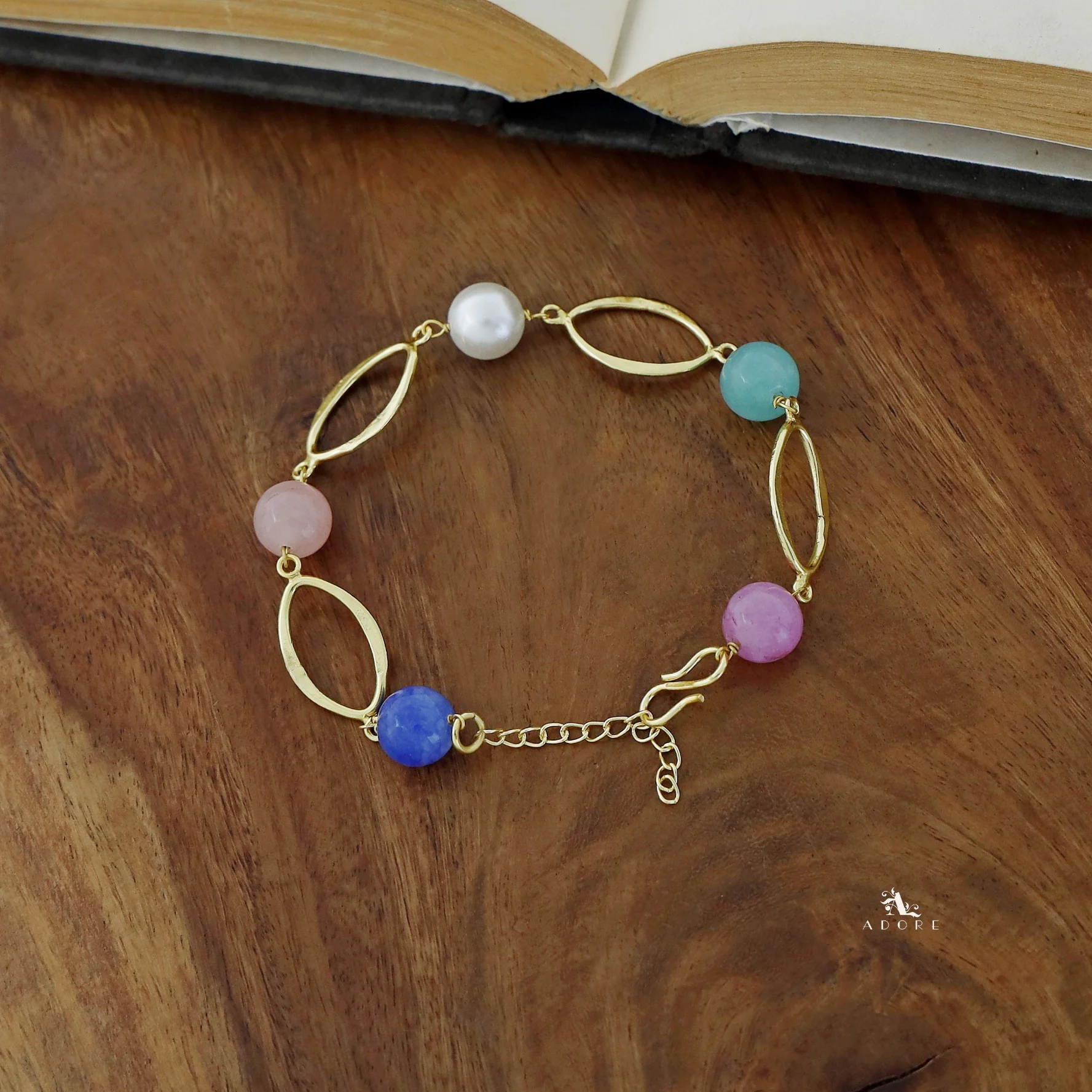 Mineralia Oval Beads Bracelet - Image 4