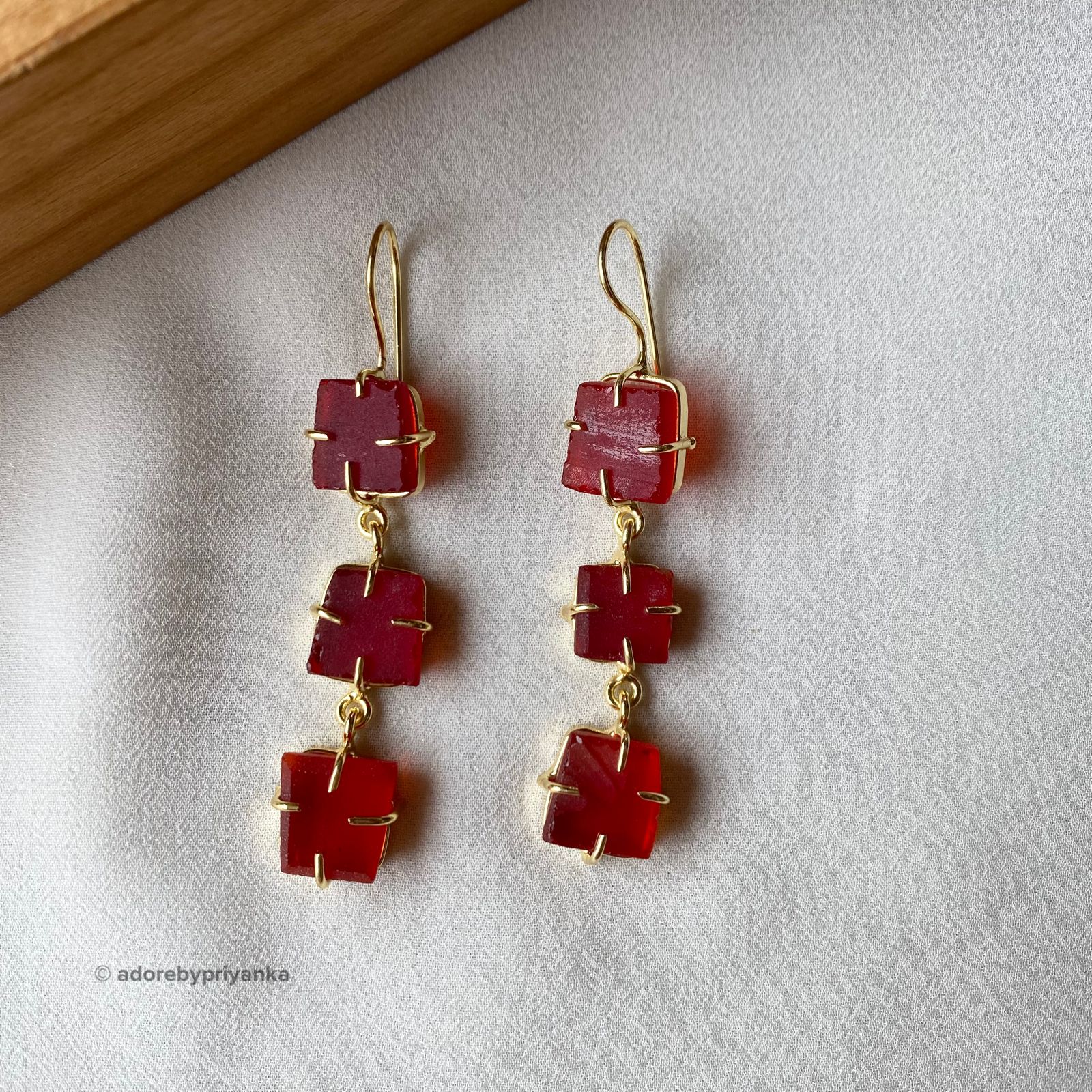Minerva Raw Stone Ear Drops (Premium) - Image 20