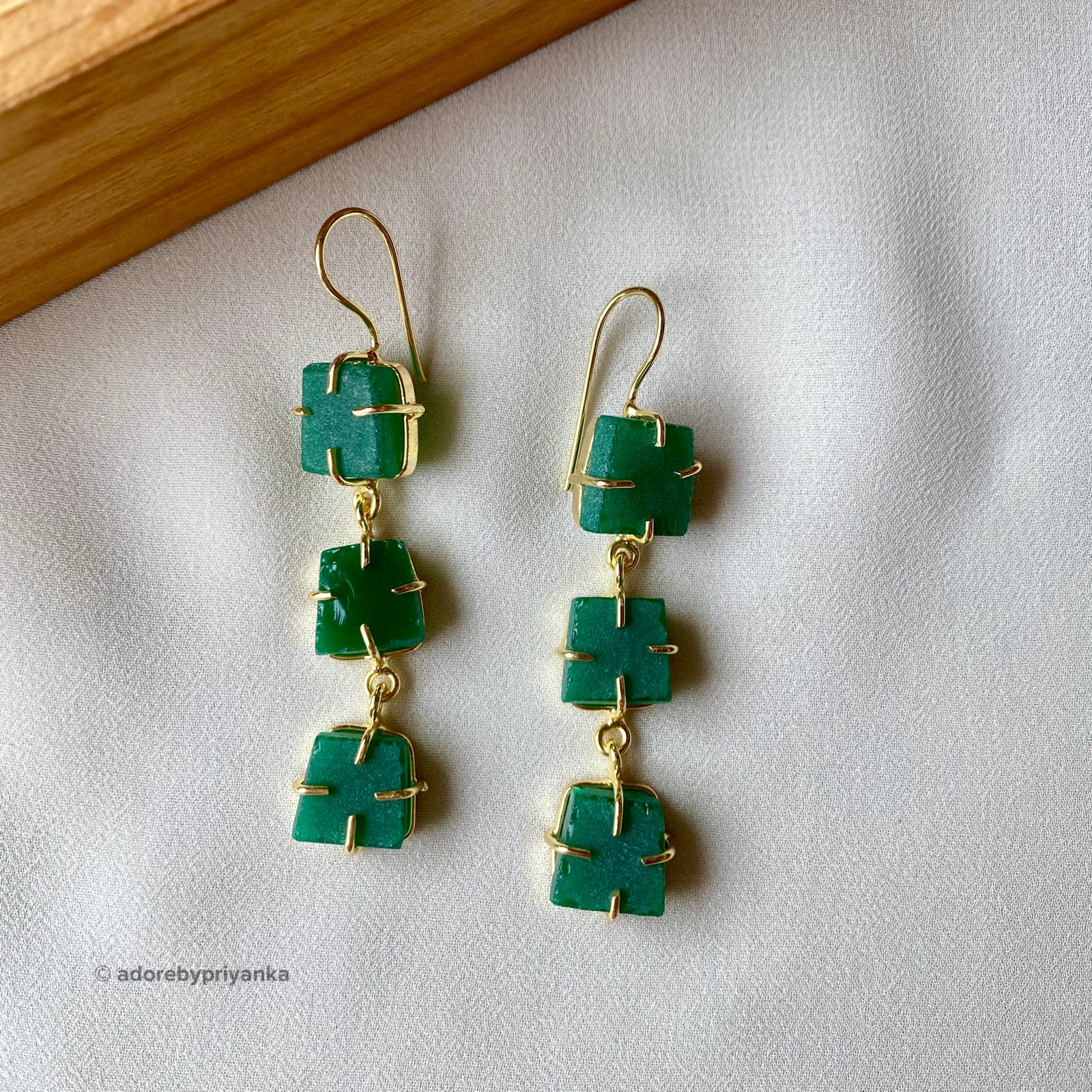 Minerva Raw Stone Ear Drops (Premium) - Image 21