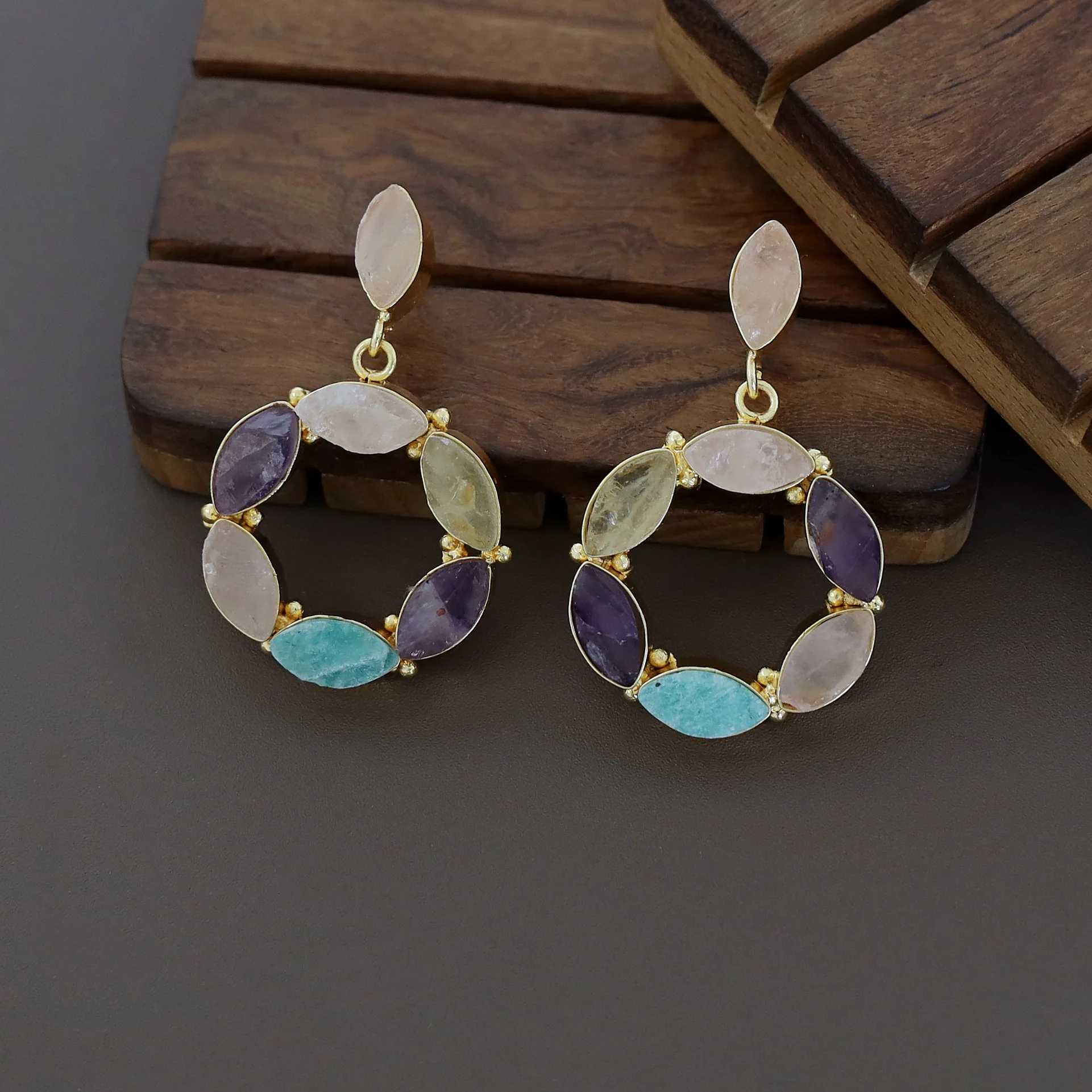 Mini Chakras Earring (Colour Options) - Image 3