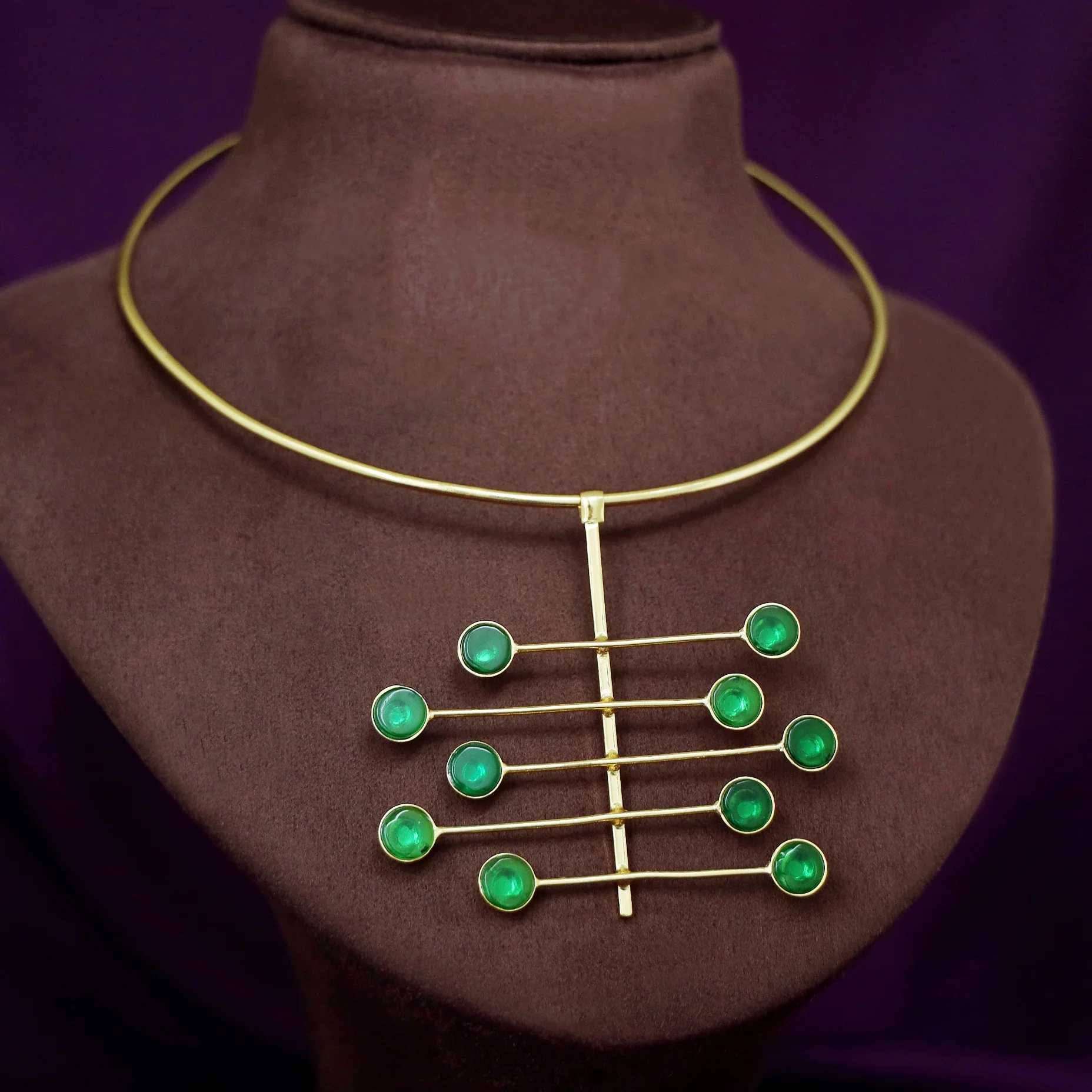 Miri Sticky Glossy Neck Cuff - Image 2