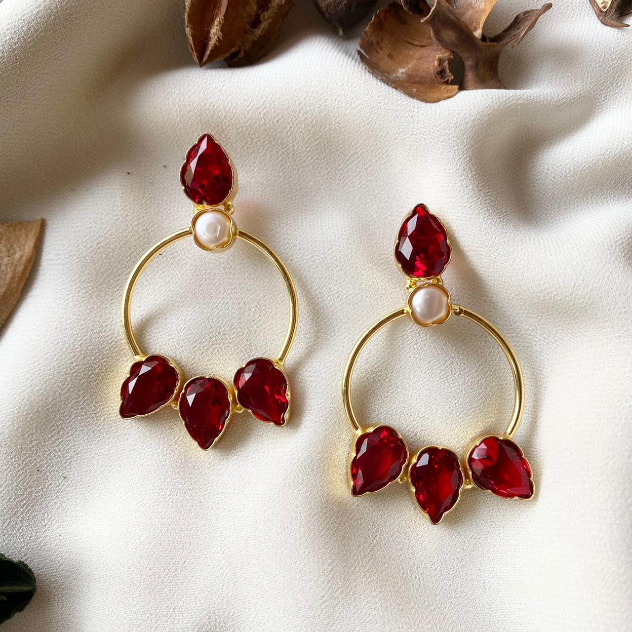 Monalisa Sparkling Bell Earring (Colour Options) - Image 10