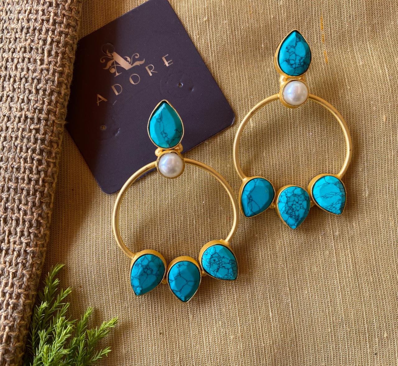 Monalisa Sparkling Bell Earring (Colour Options) - Image 12