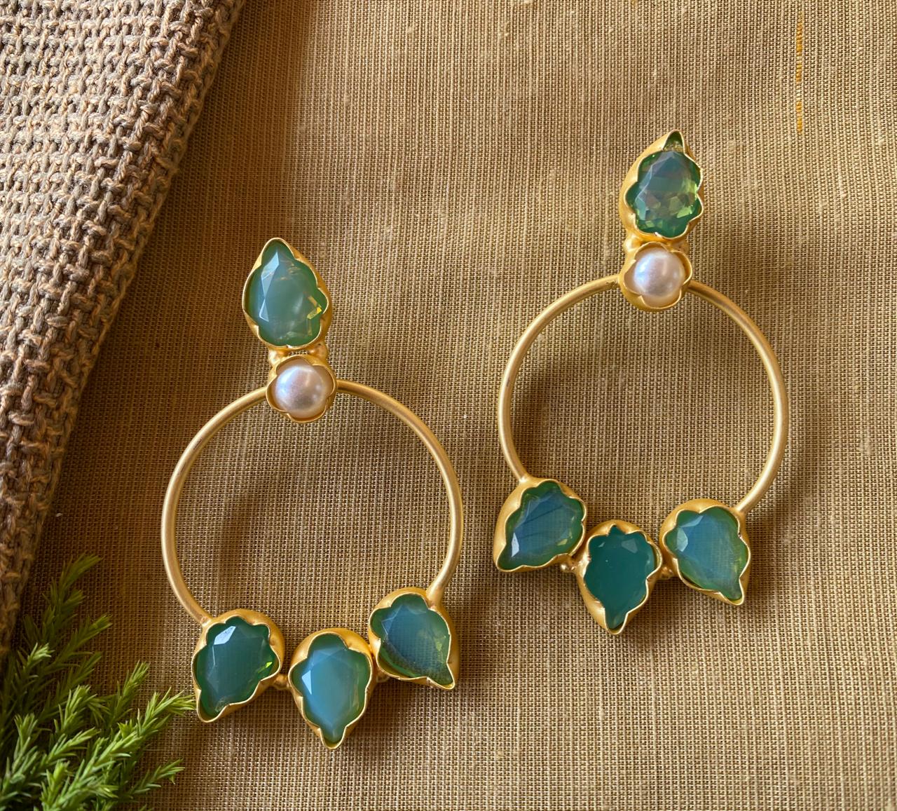 Monalisa Sparkling Bell Earring (Colour Options) - Image 13