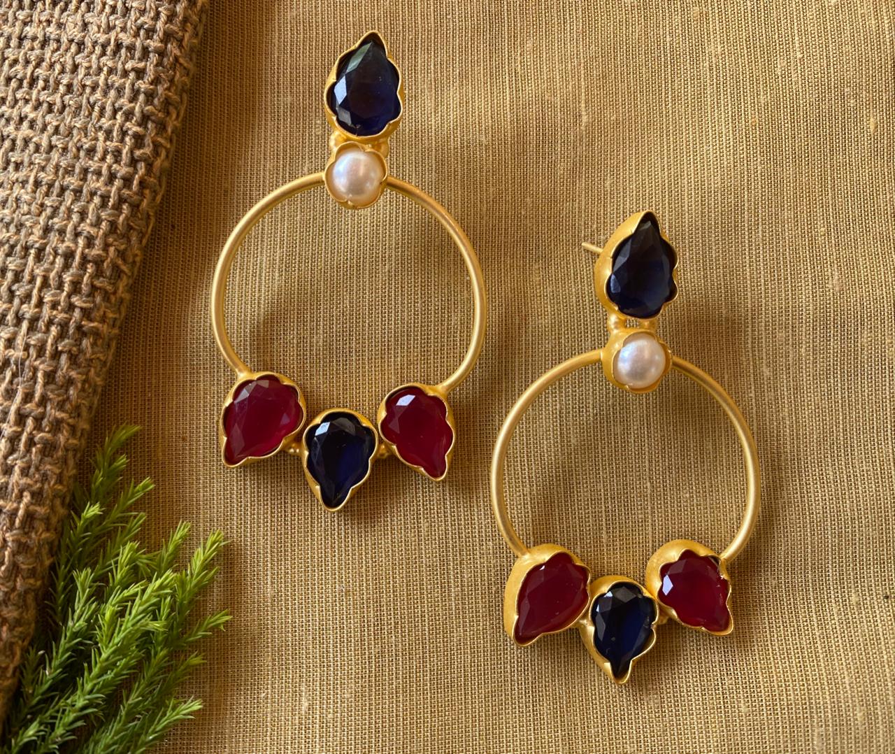 Monalisa Sparkling Bell Earring (Colour Options) - Image 14