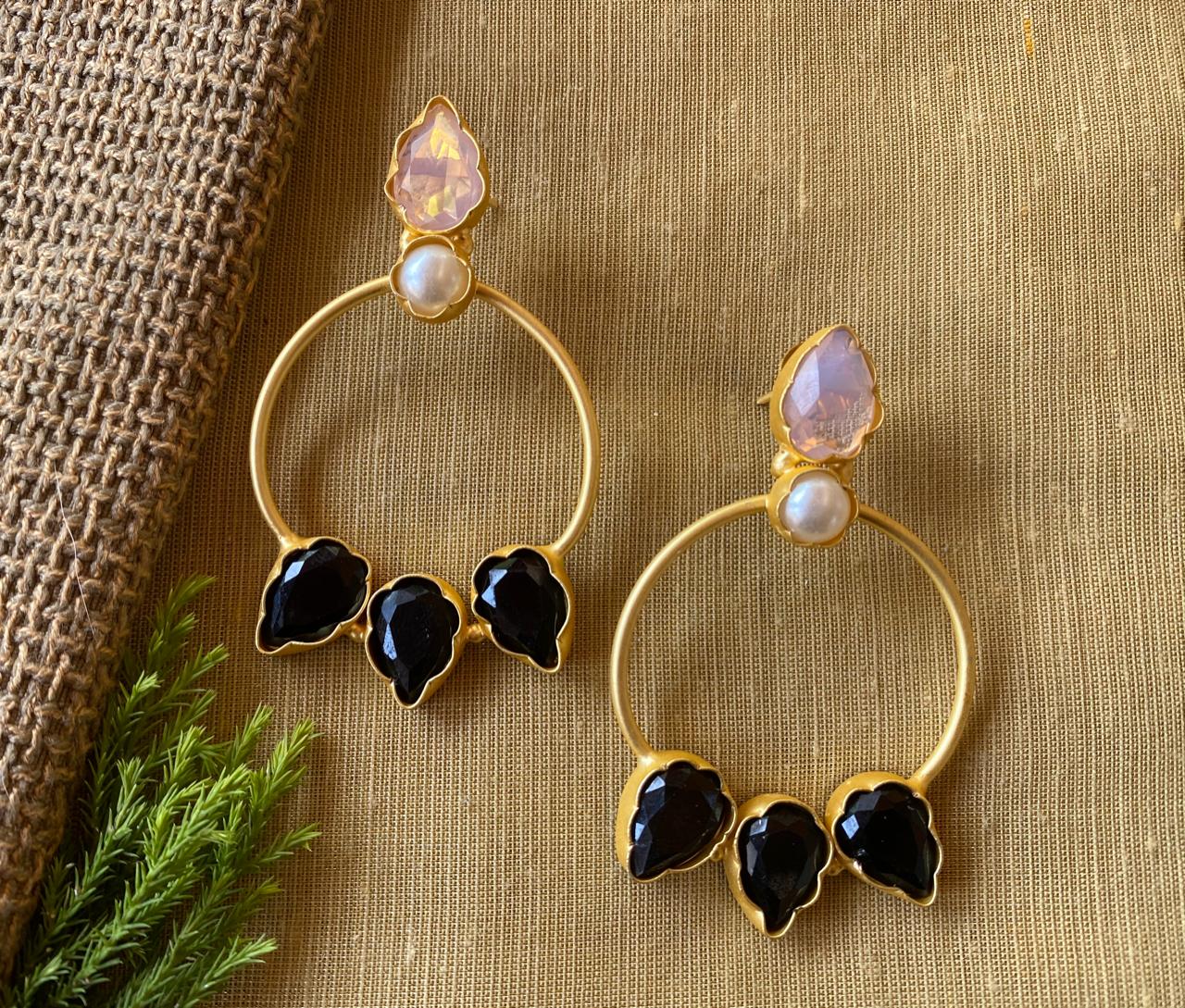 Monalisa Sparkling Bell Earring (Colour Options) - Image 15