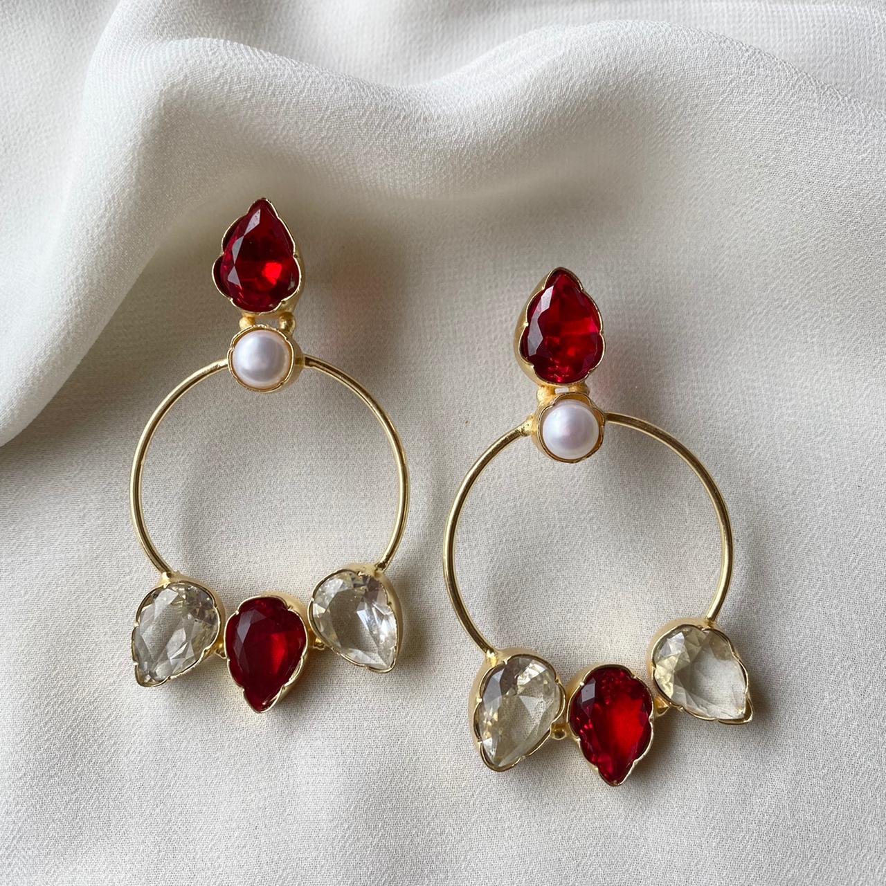 Monalisa Sparkling Bell Earring (Colour Options) - Image 26