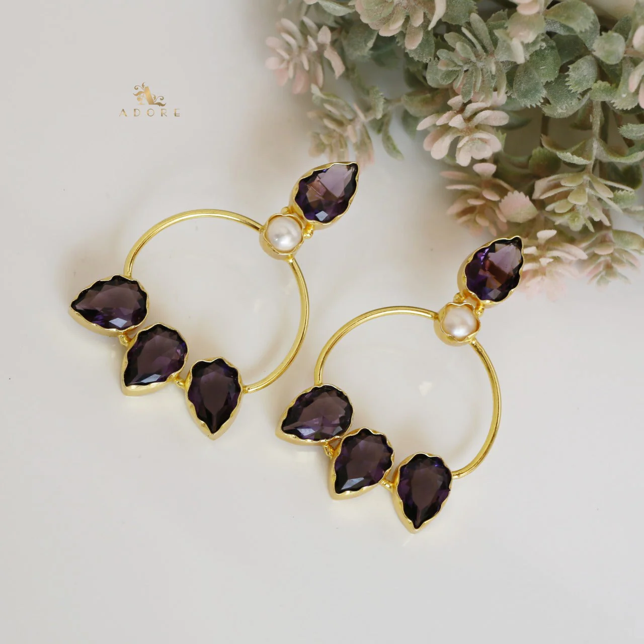 Monalisa Sparkling Bell Earring (Colour Options) - Image 27