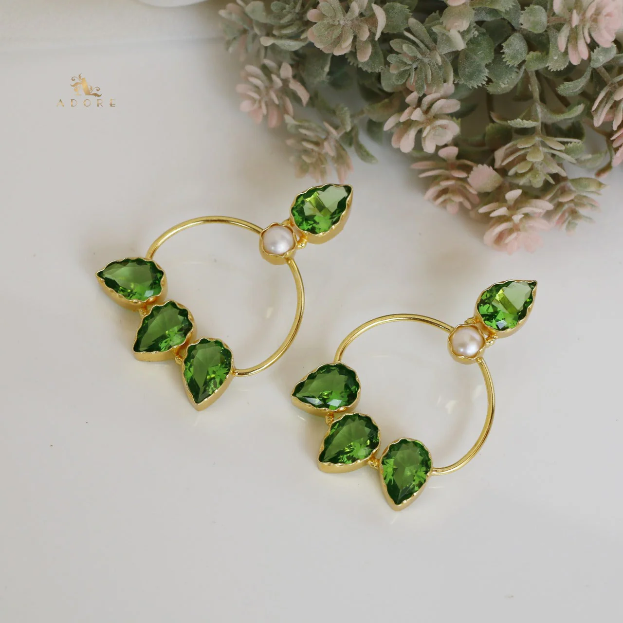 Monalisa Sparkling Bell Earring (Colour Options) - Image 29