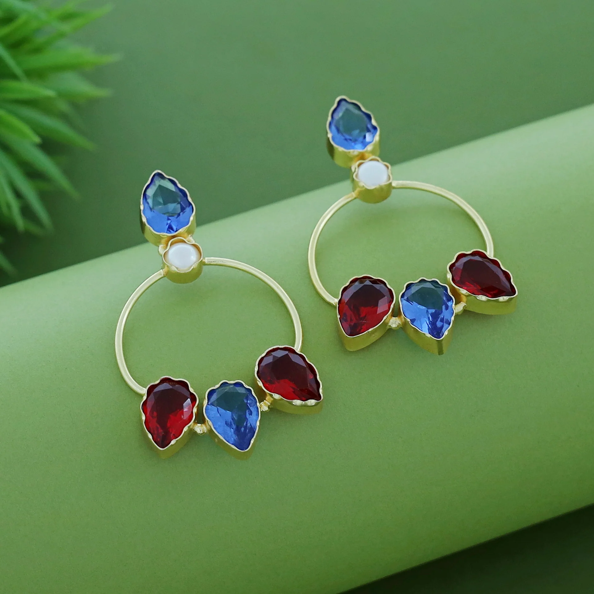 Monalisa Sparkling Bell Earring (Colour Options) - Image 31