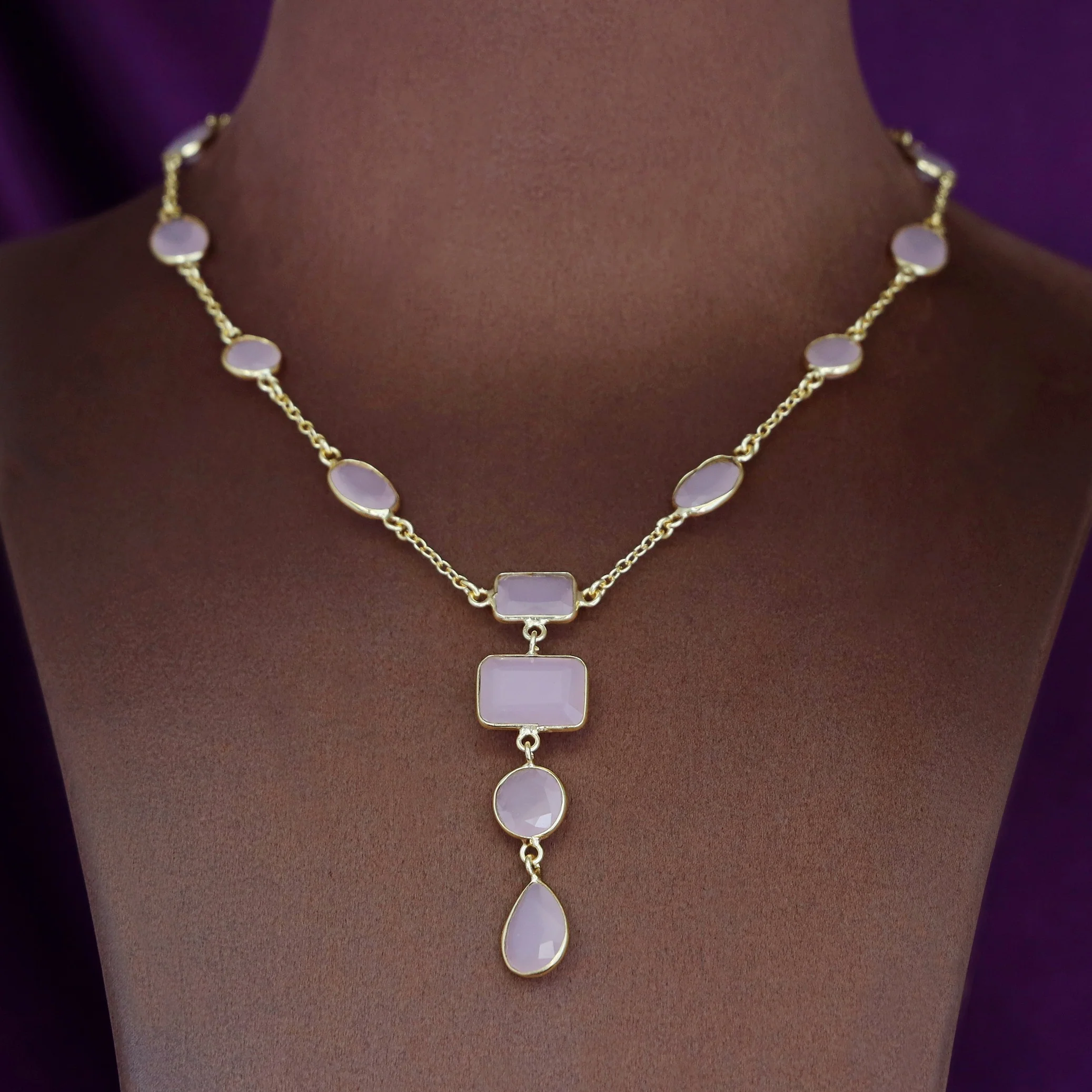 Monica Multishape Glossy Neckpiece - Image 2