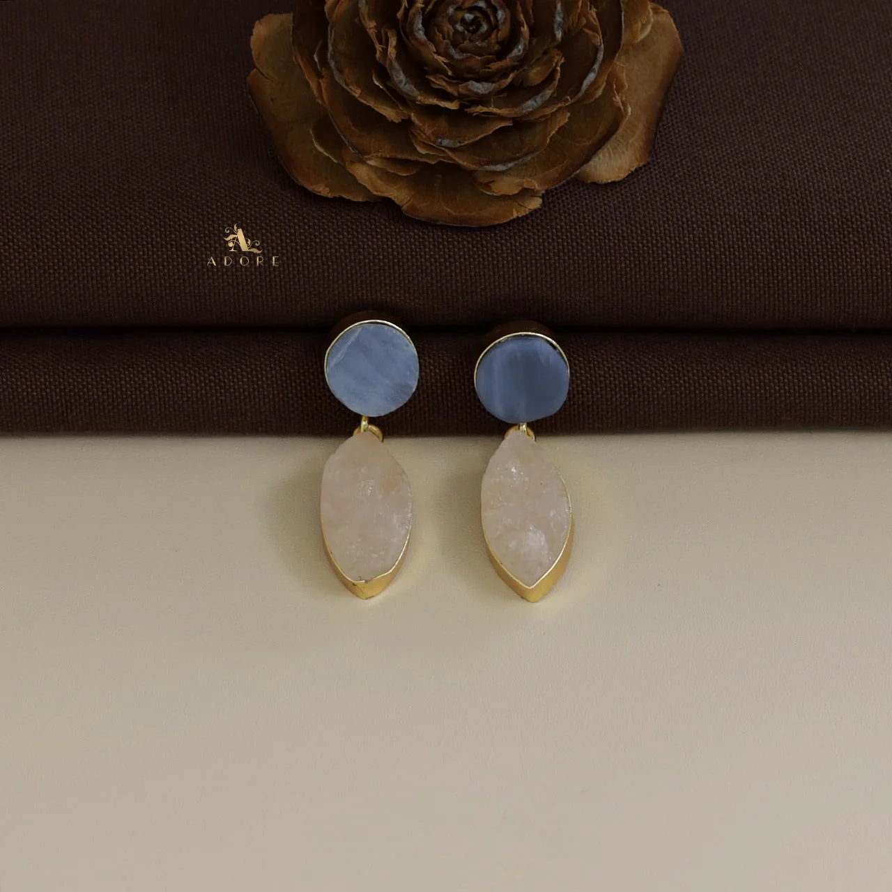 Drucilla Raw Stone Earring - Image 10