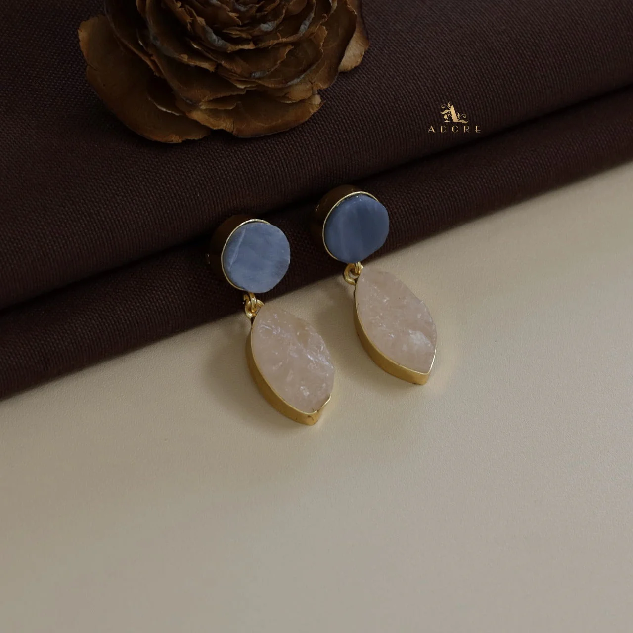 Drucilla Raw Stone Earring - Image 12