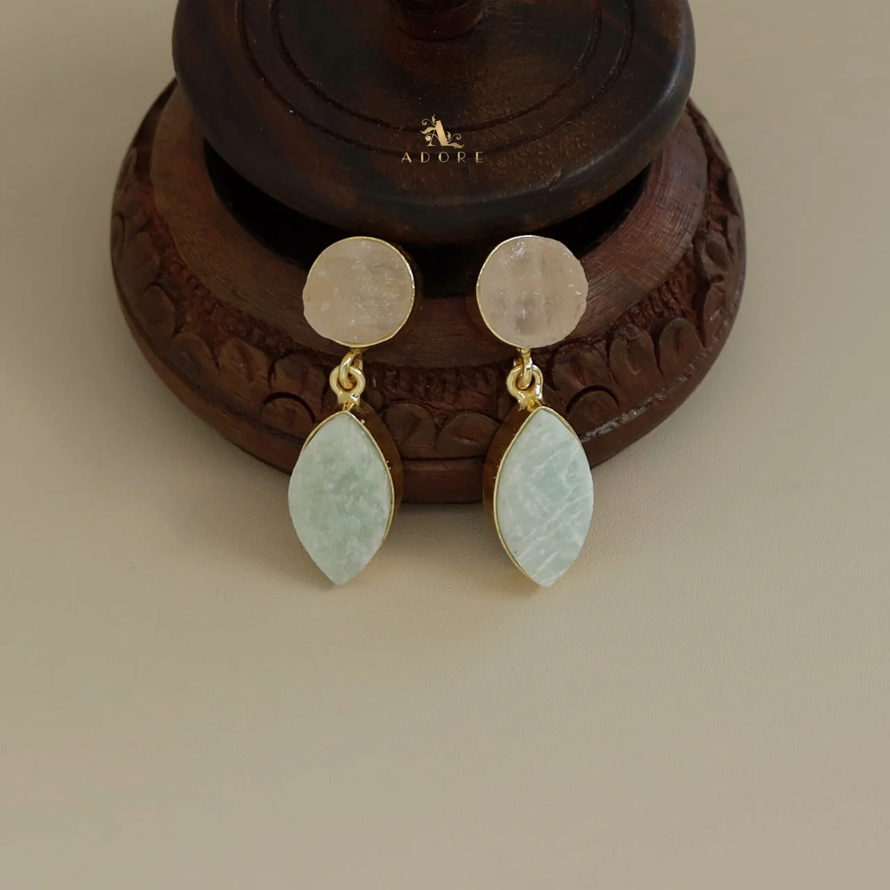 Drucilla Raw Stone Earring - Image 2