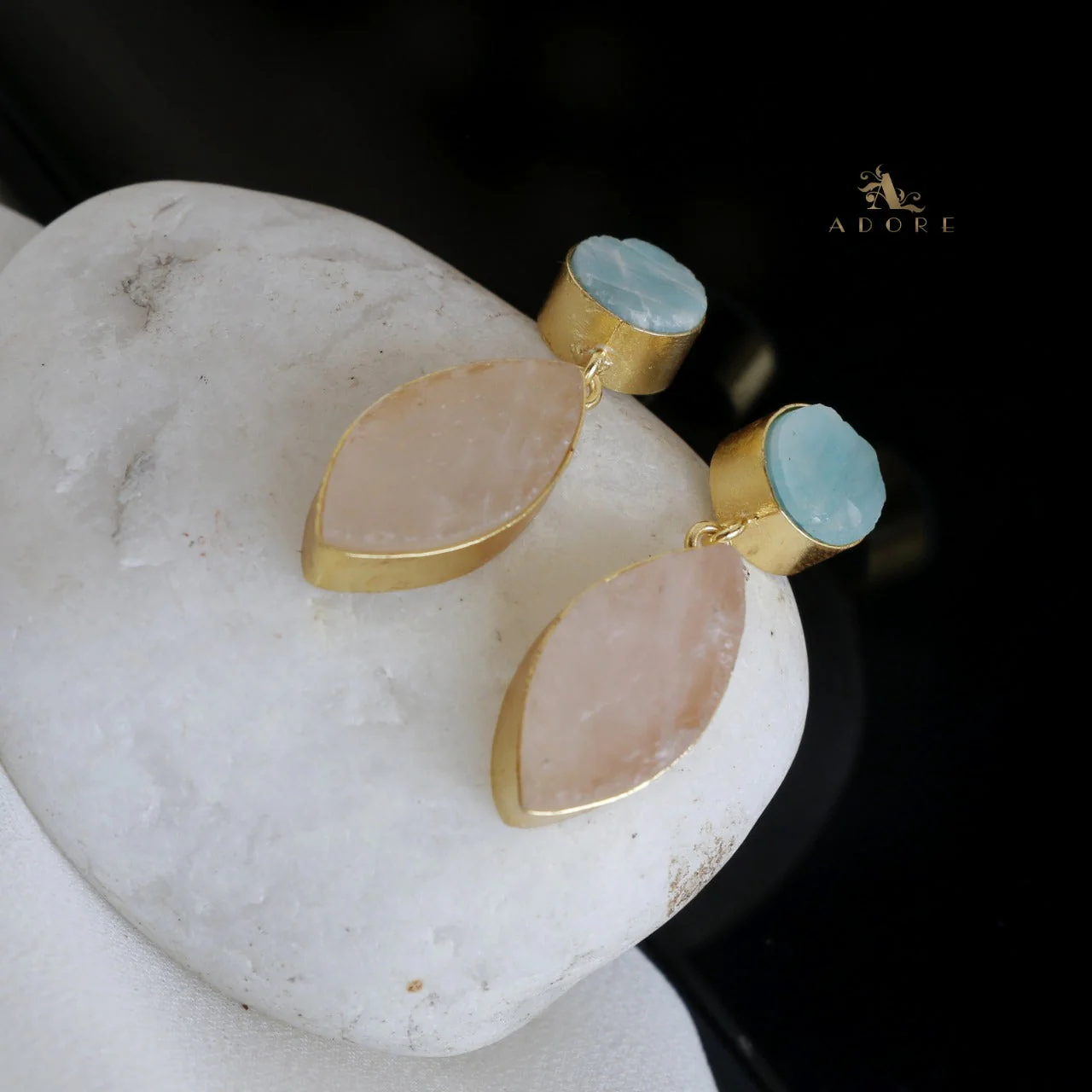 Drucilla Raw Stone Earring - Image 3