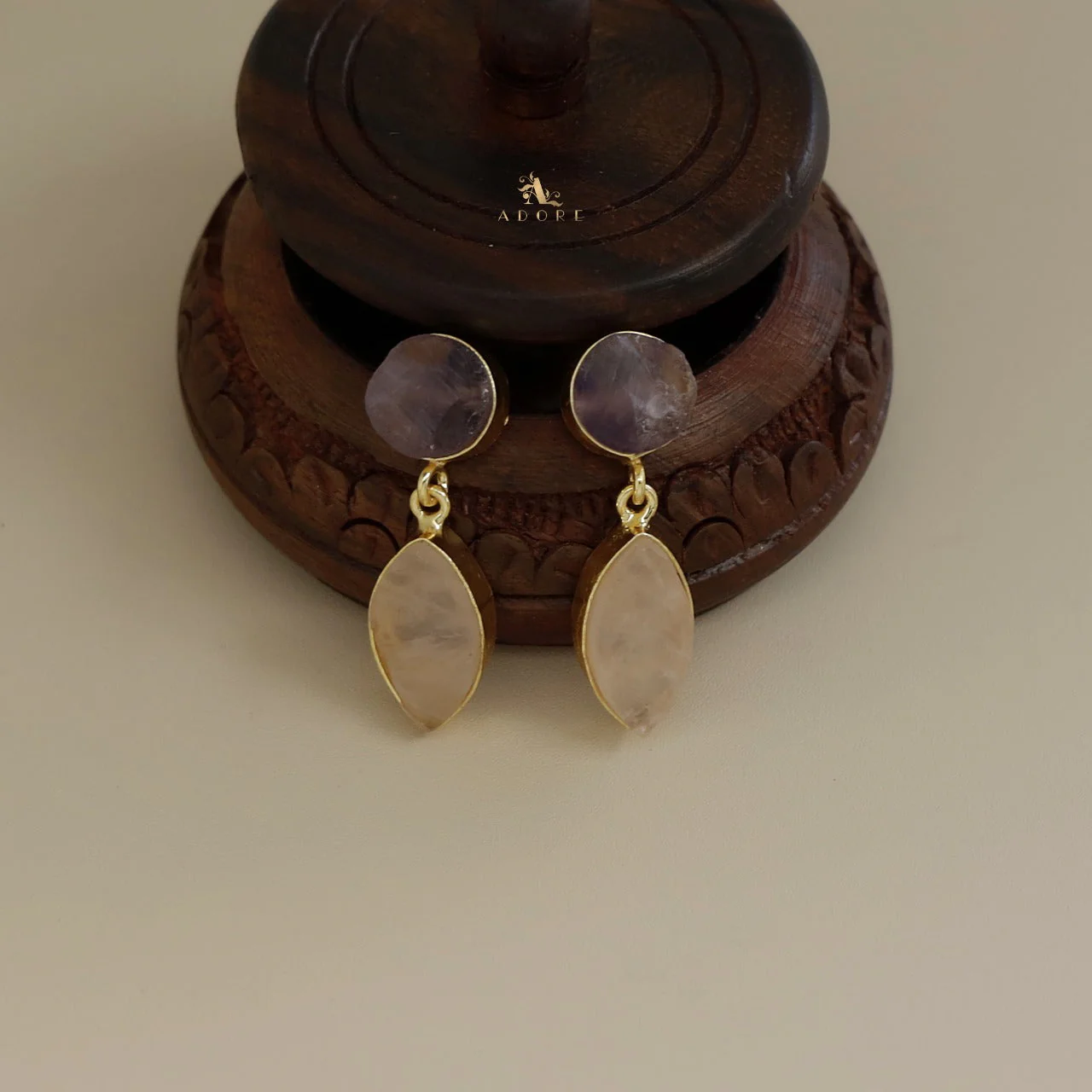 Drucilla Raw Stone Earring - Image 6
