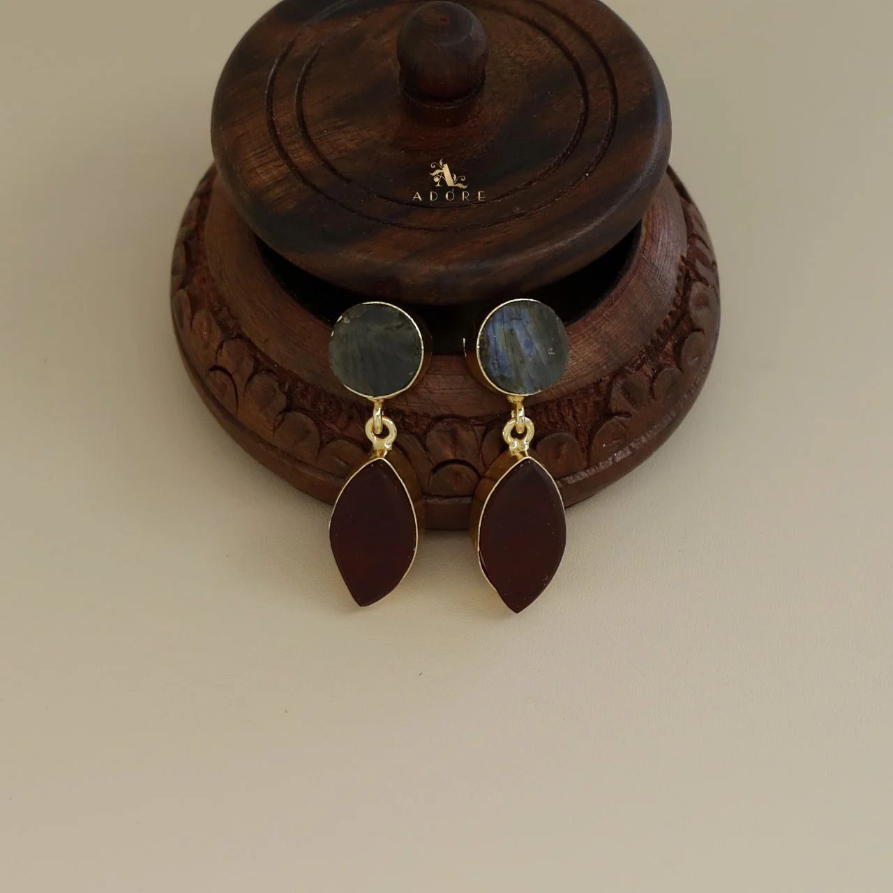 Drucilla Raw Stone Earring - Image 7